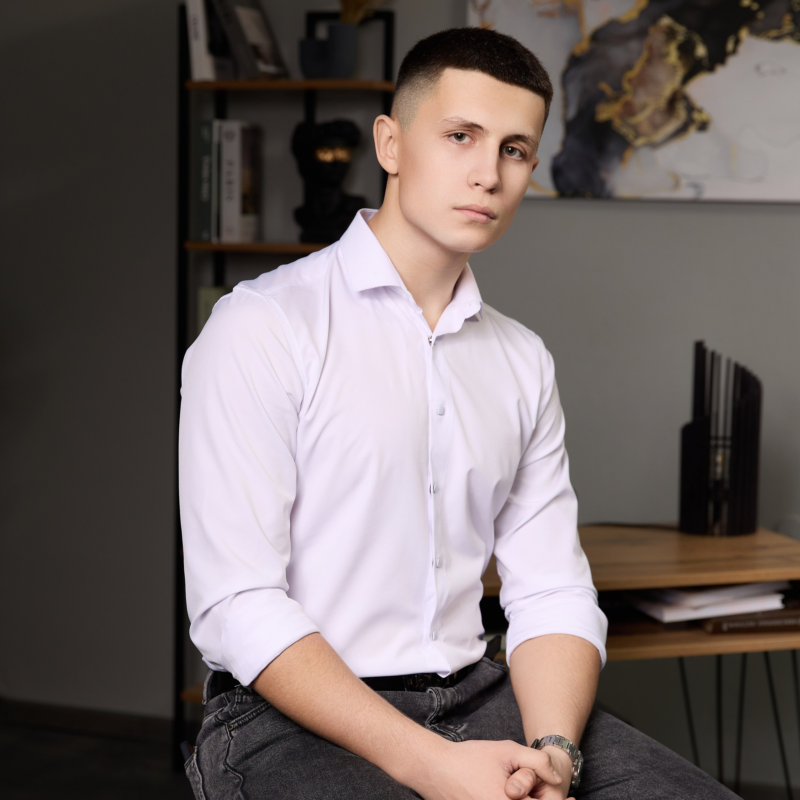 Фотосъёмка в студии. Выпускные альбомы в Томске. Фотограф Сергей Стёпин