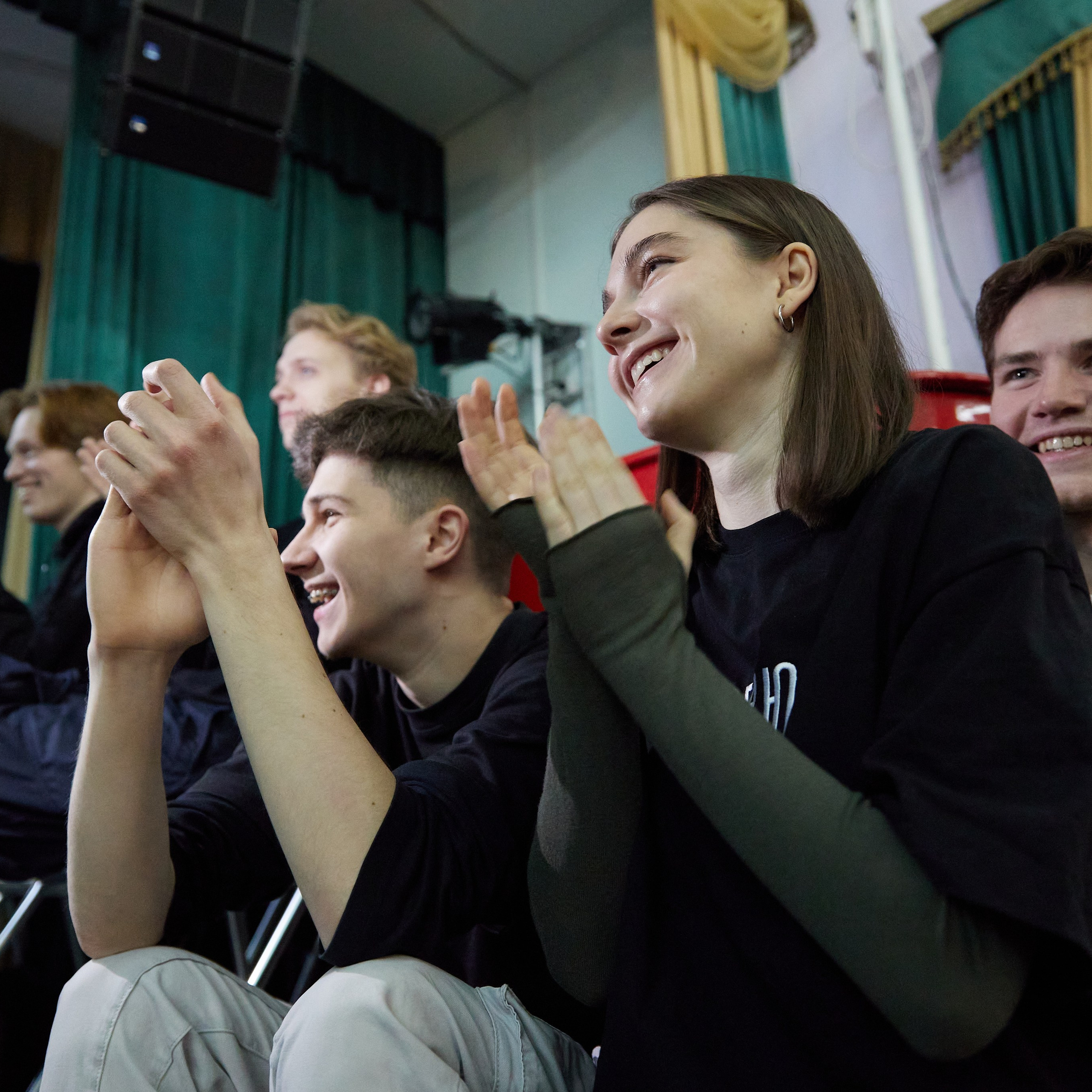 Мастер-класс преподавателей Школы-студии МХАТ. Выпускные альбомы в Томске. Фотограф Сергей Стёпин