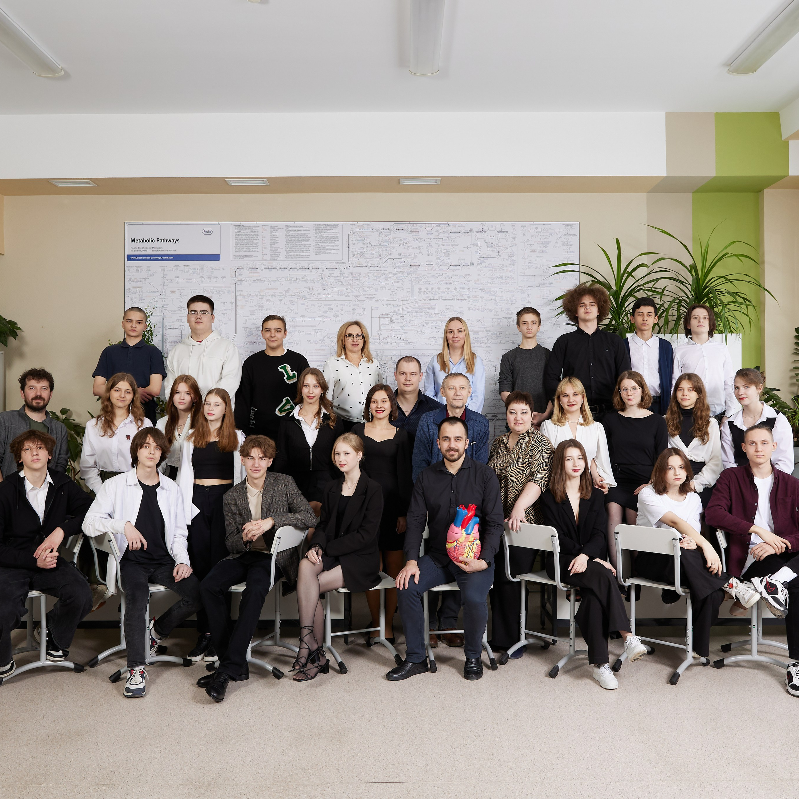 Общее фото. Выпускные альбомы в Томске. Фотограф Сергей Стёпин