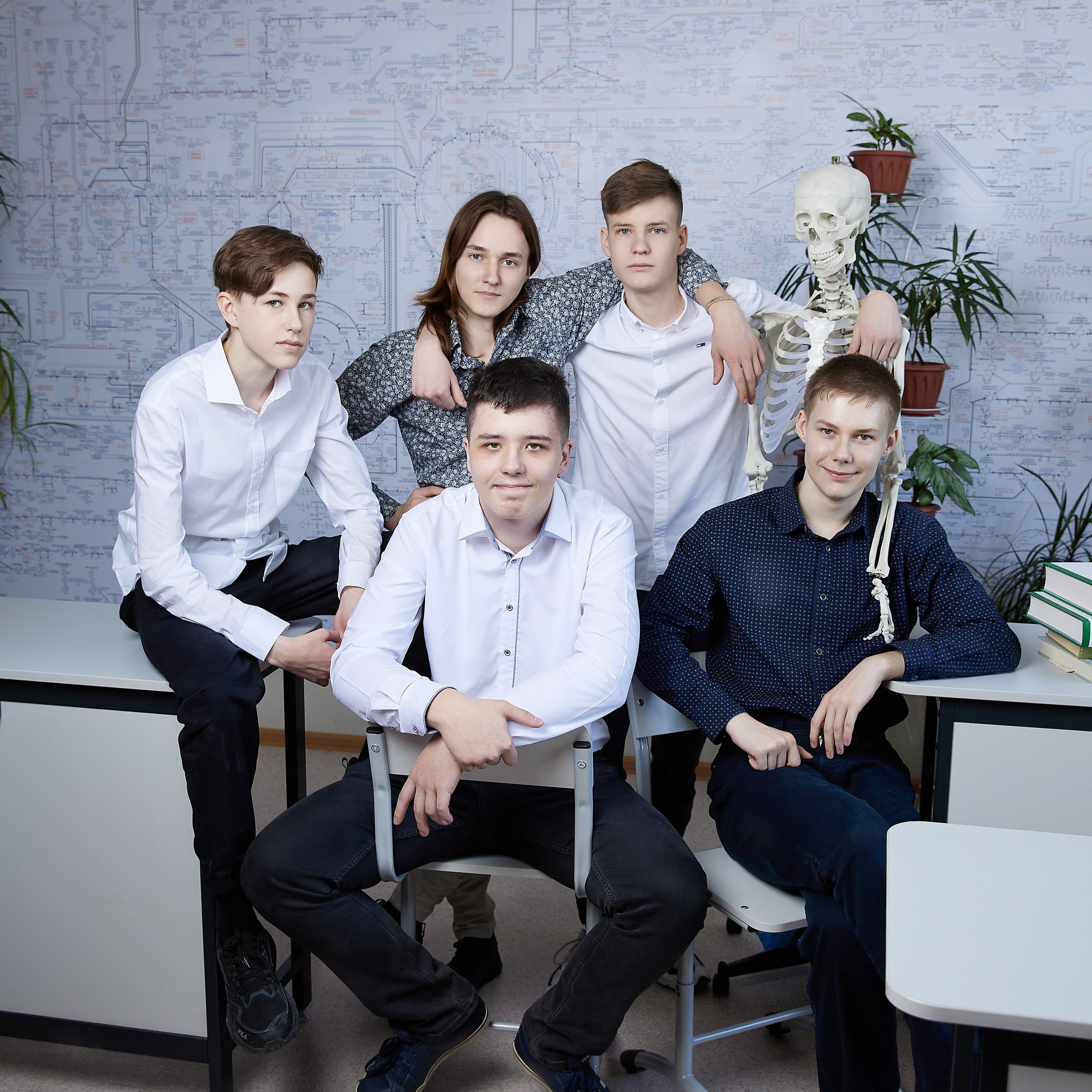 Групповые фото. Выпускные альбомы в Томске. Фотограф Сергей Стёпин