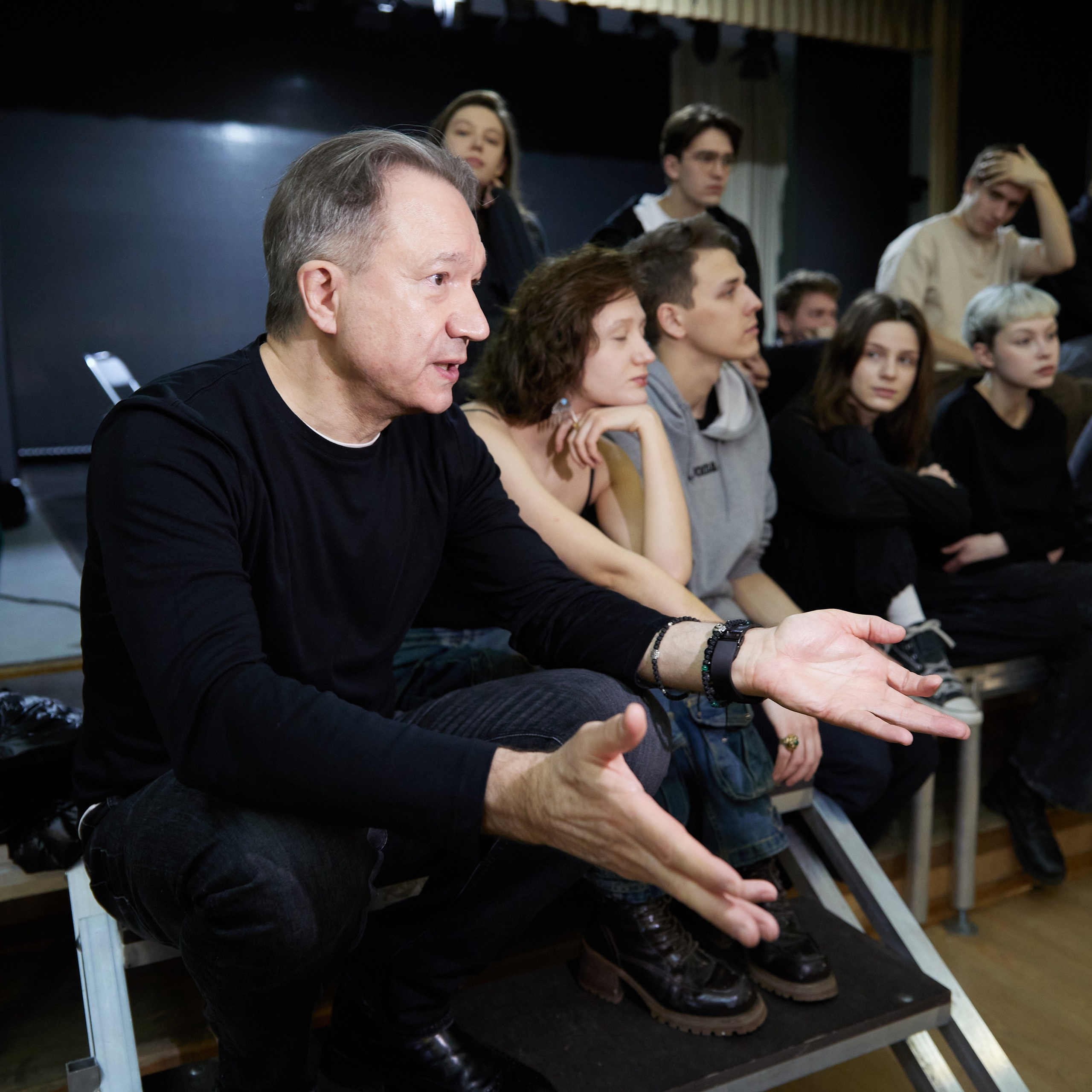 Мастер-класс преподавателей Школы-студии МХАТ. Выпускные альбомы в Томске. Фотограф Сергей Стёпин