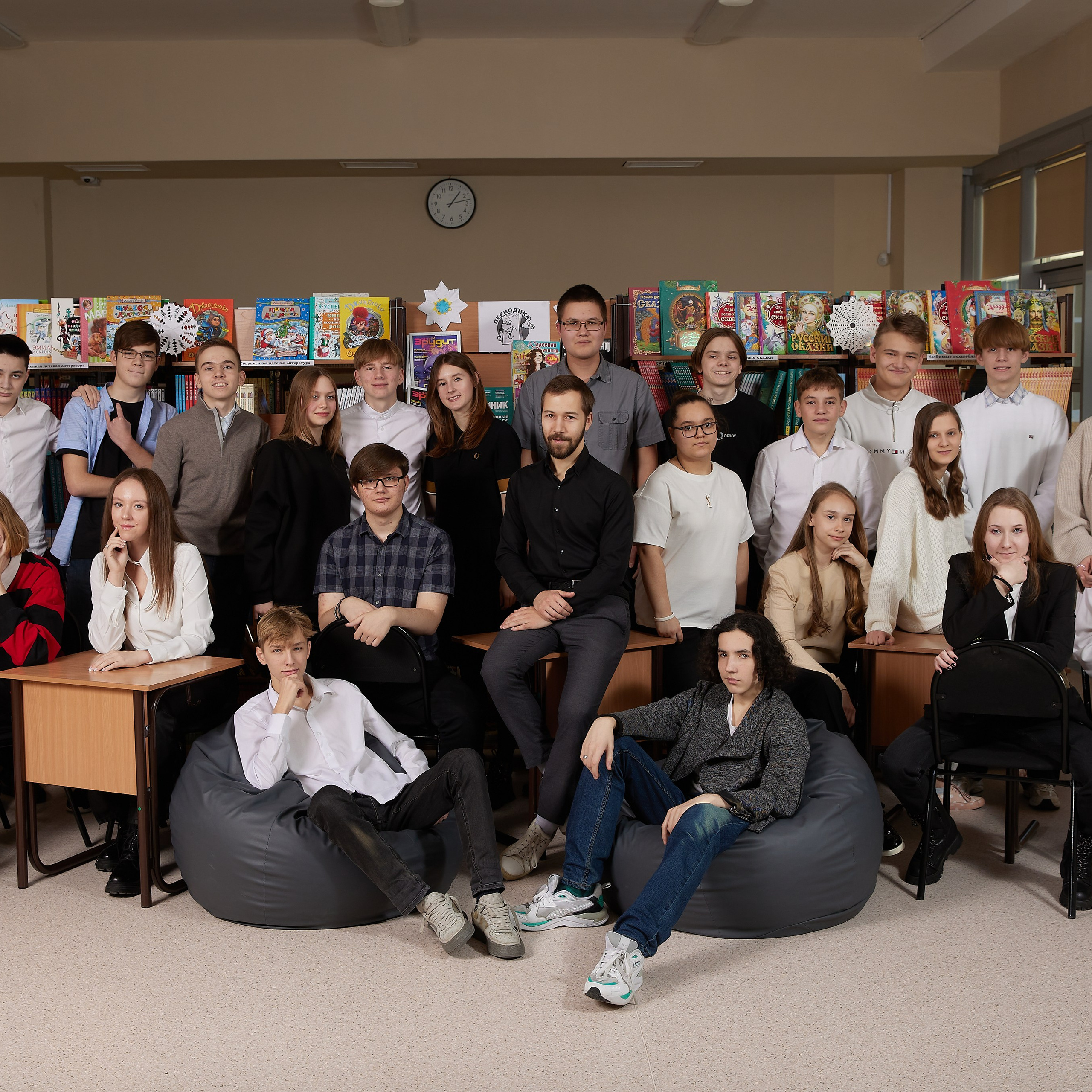 Общее фото. Выпускные альбомы в Томске. Фотограф Сергей Стёпин