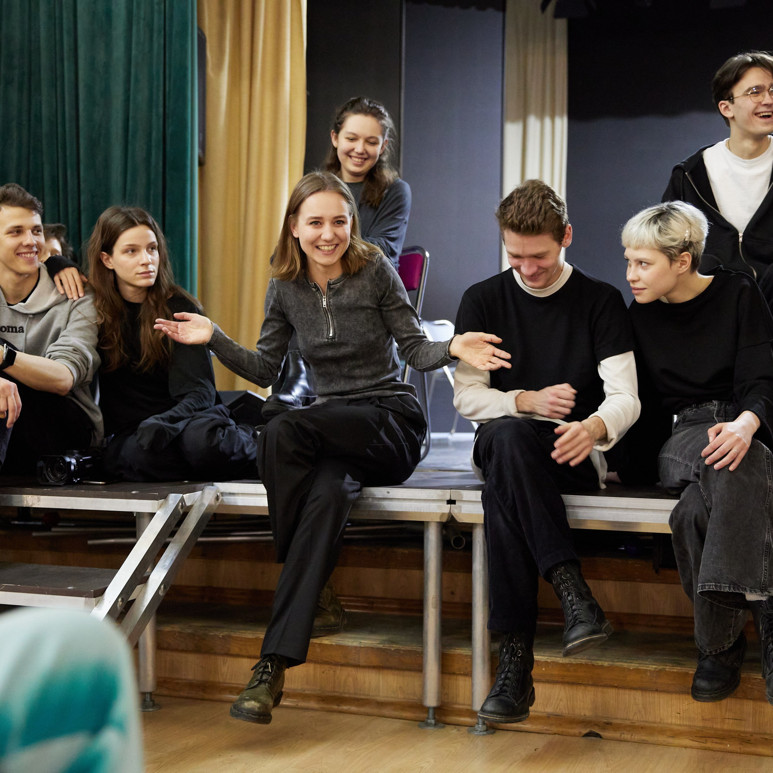 Мастер-класс преподавателей Школы-студии МХАТ. Выпускные альбомы в Томске. Фотограф Сергей Стёпин