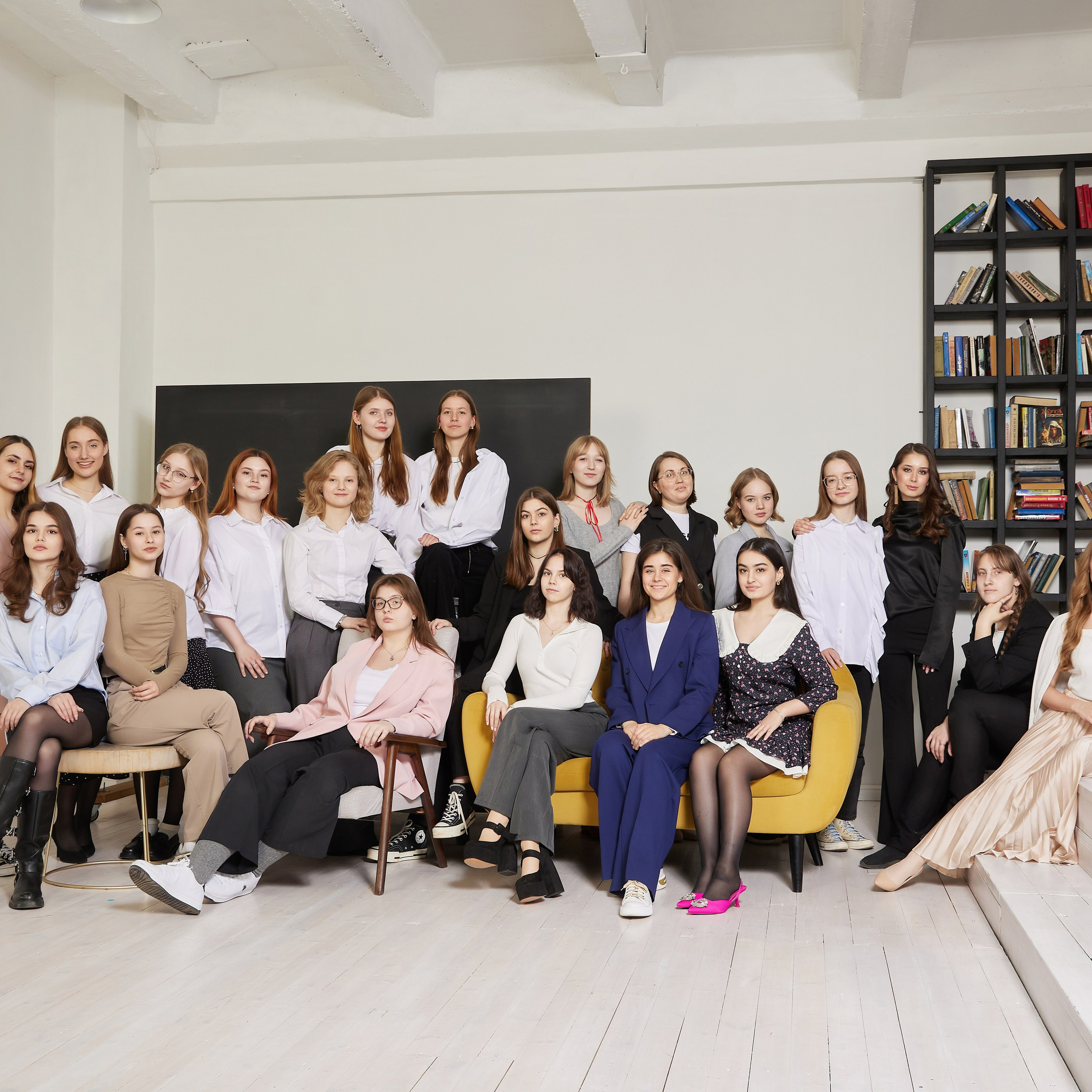 Общее фото. Выпускные альбомы в Томске. Фотограф Сергей Стёпин