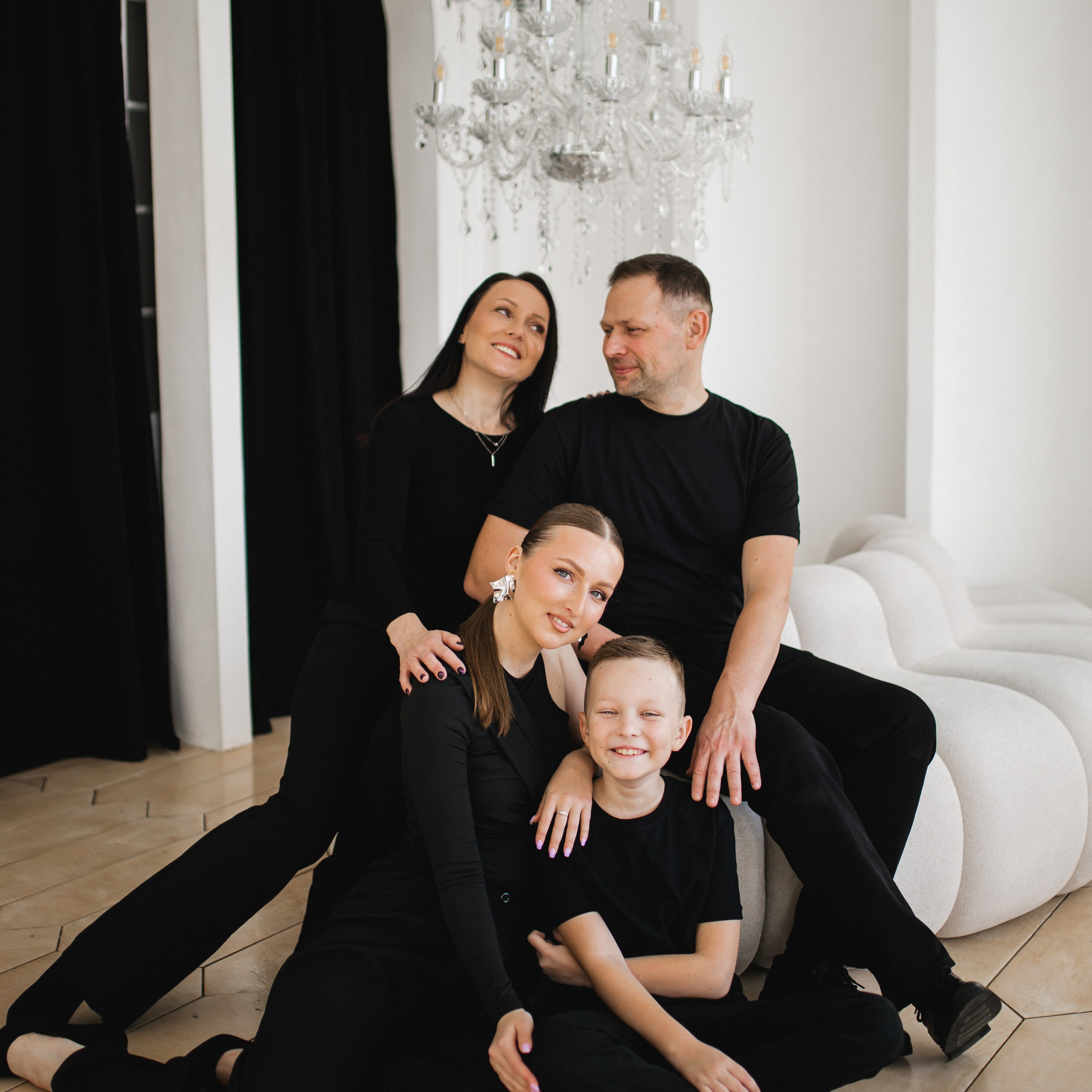 Ксения и ее родители