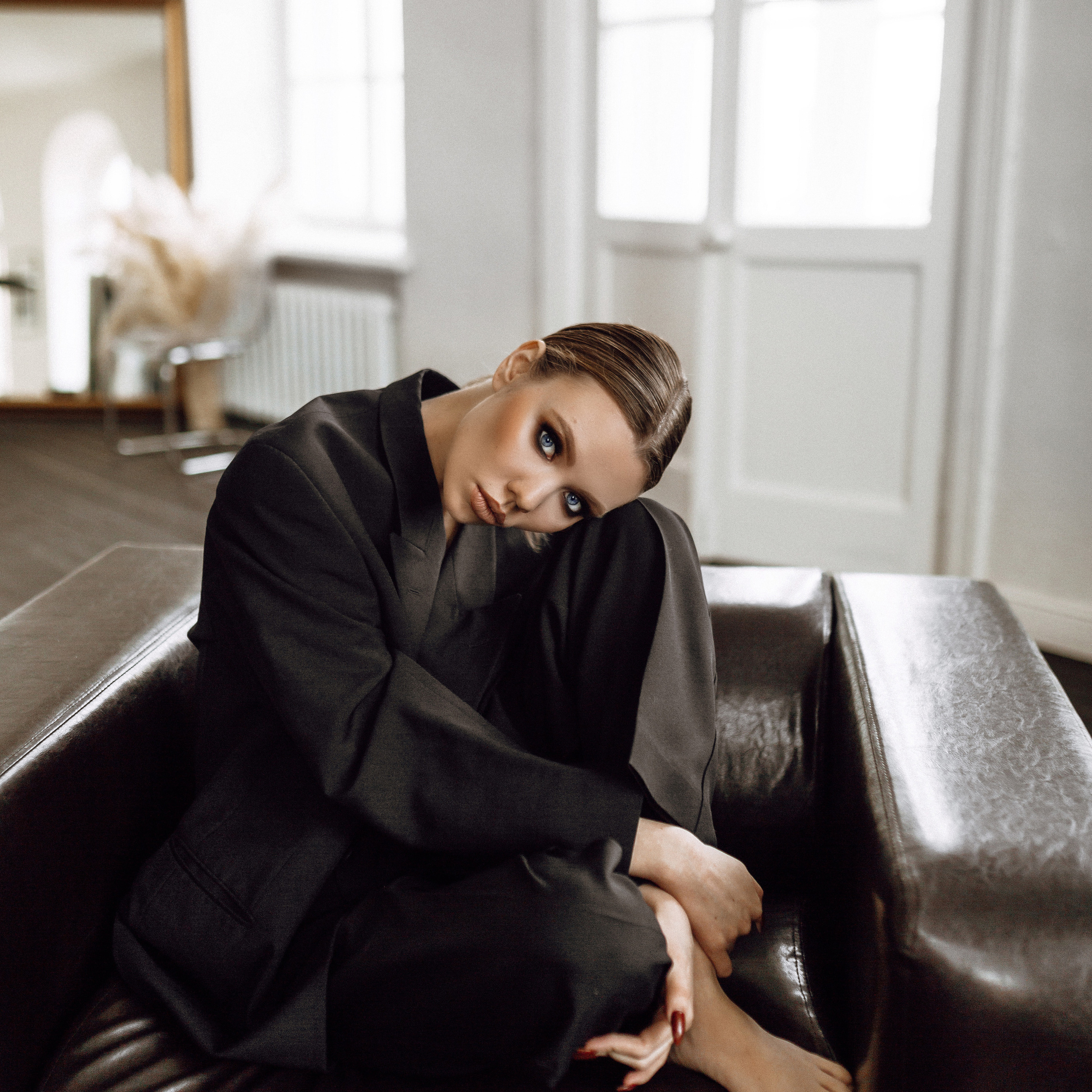 Фотосессия для Лены студия Red Room