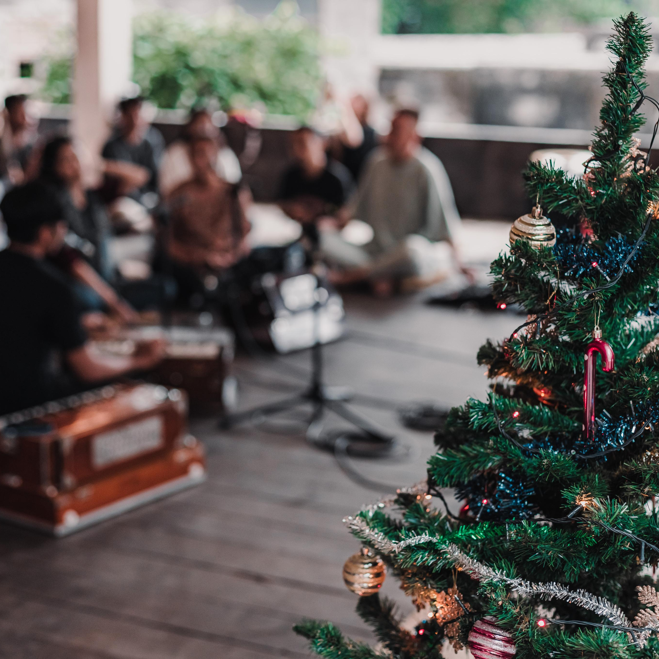 Предновогодний Киртан на Бали