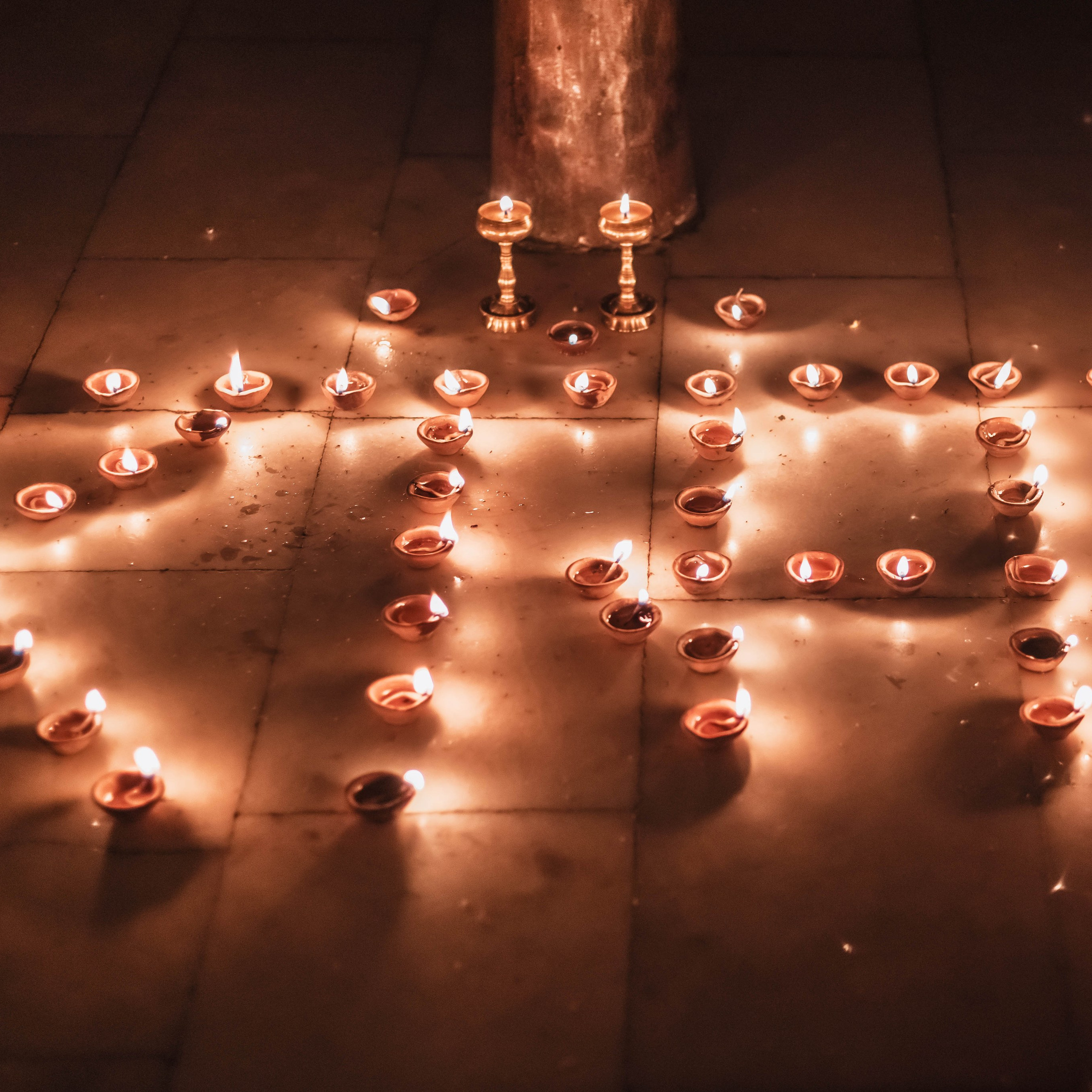 Diwali time at Devraha Baba Ji ashram