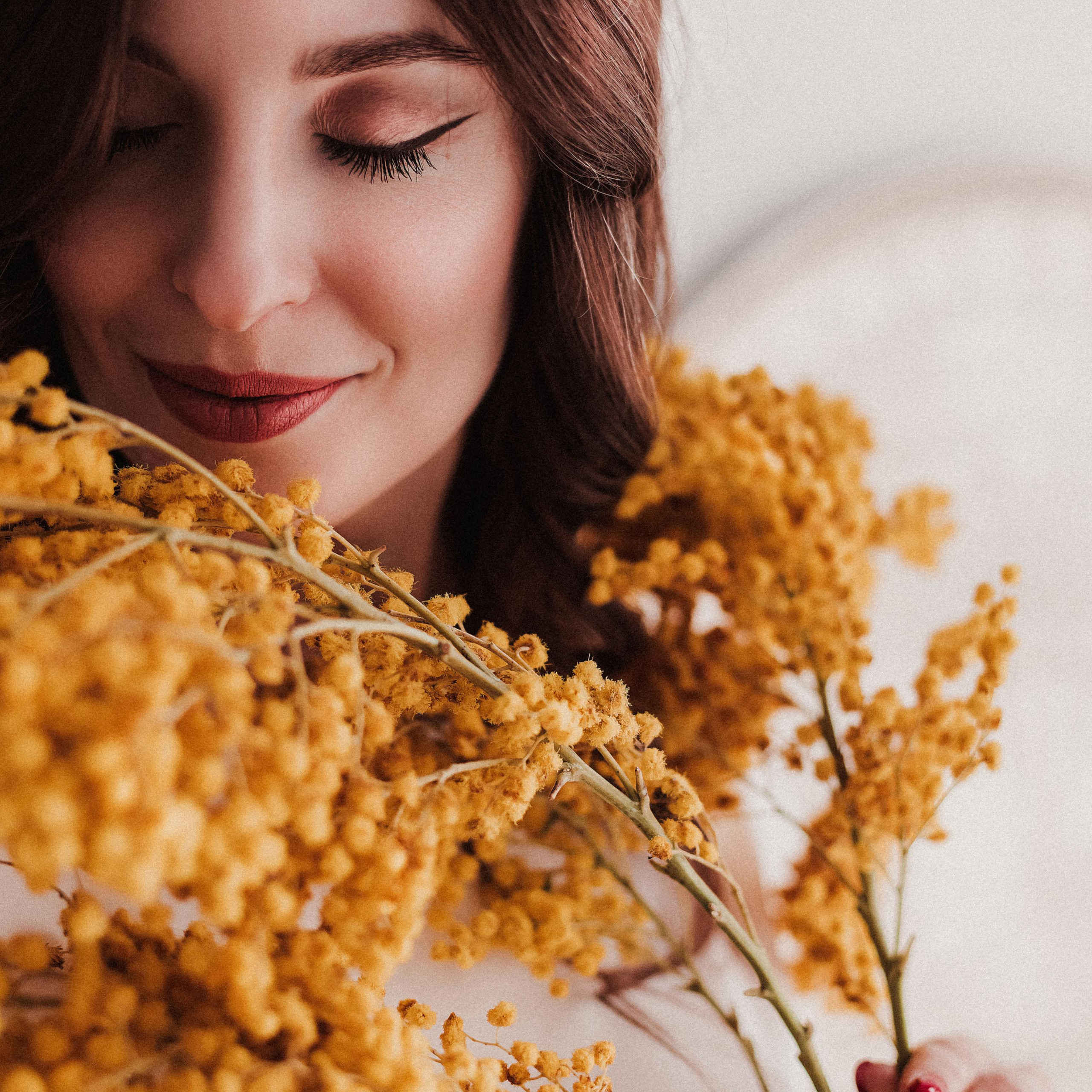 Катерина и мимозовое облако