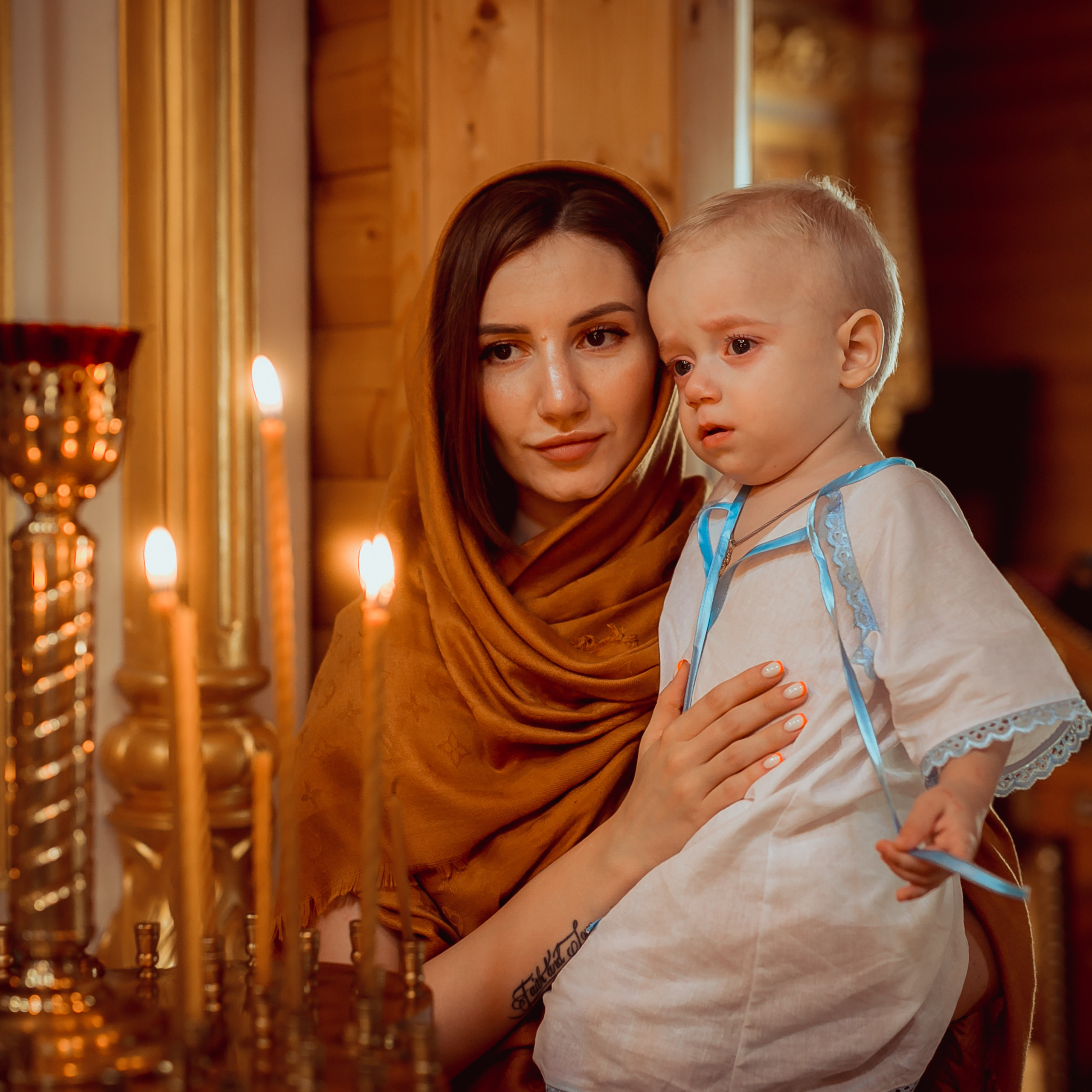 Крещение Льва, Симеоно-Верхотурский храм, г. Уфа