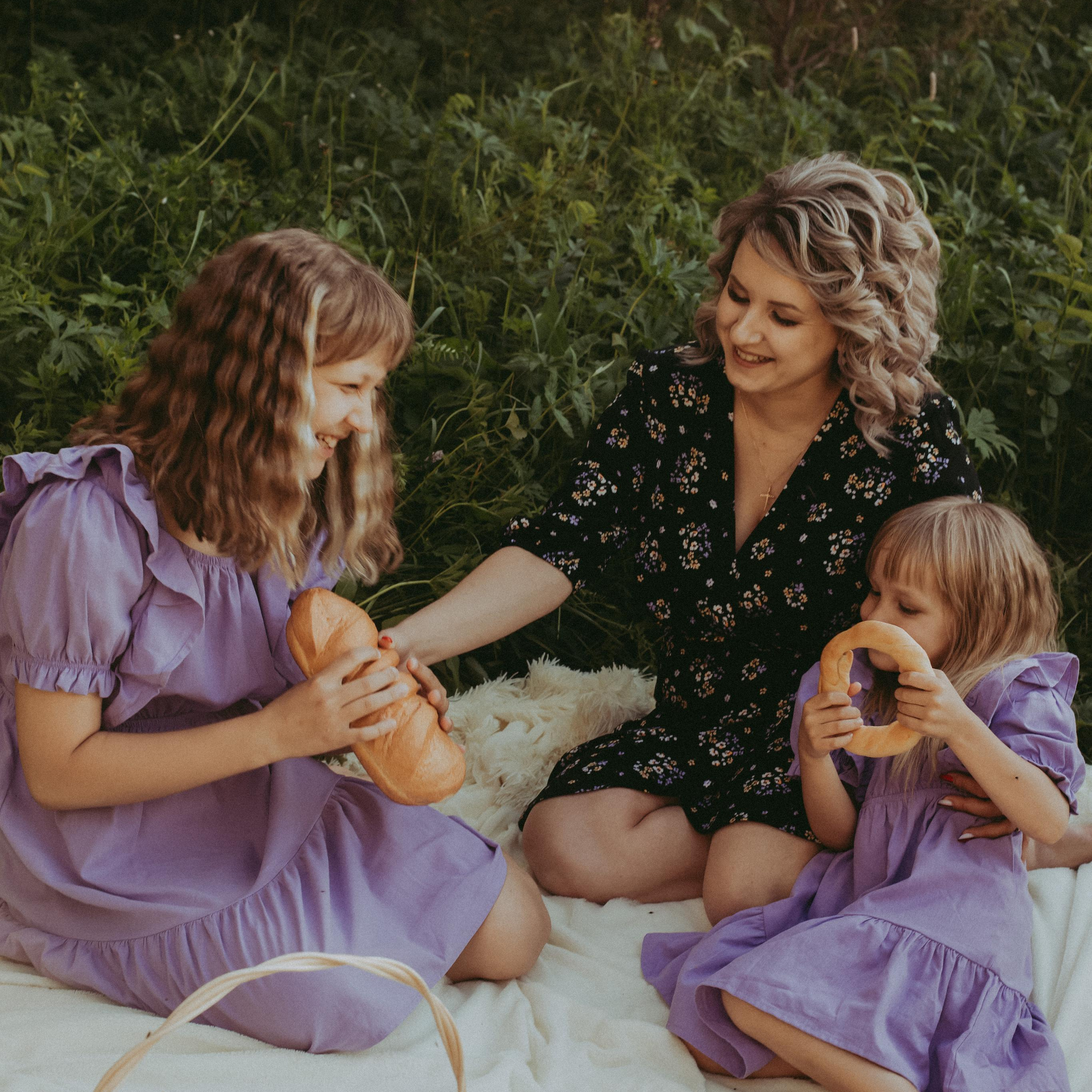 Мама и дочки