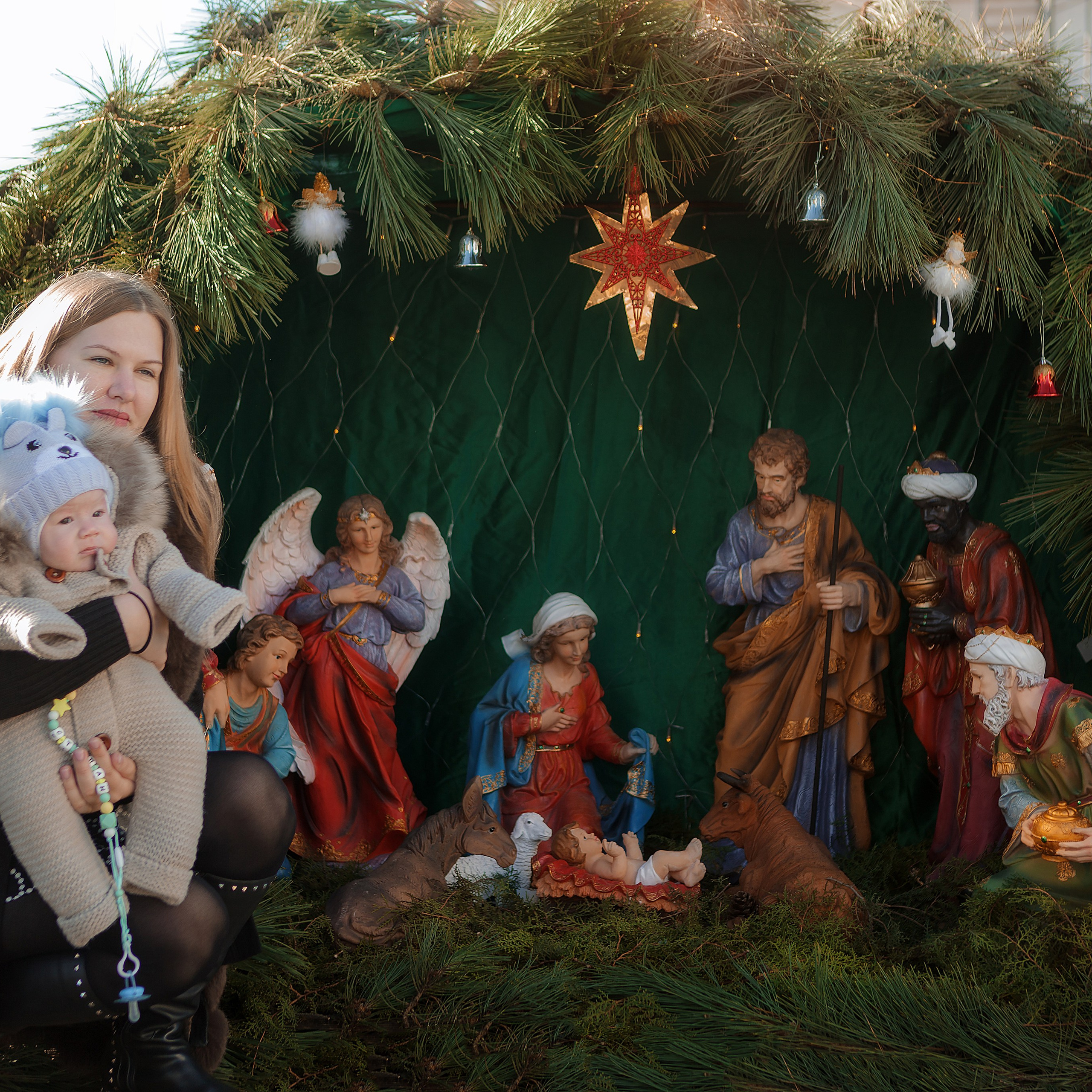Таинство Крещения в Православном храме. Коммерческий фотограф Яна Беличенко Анапа Краснодарский край