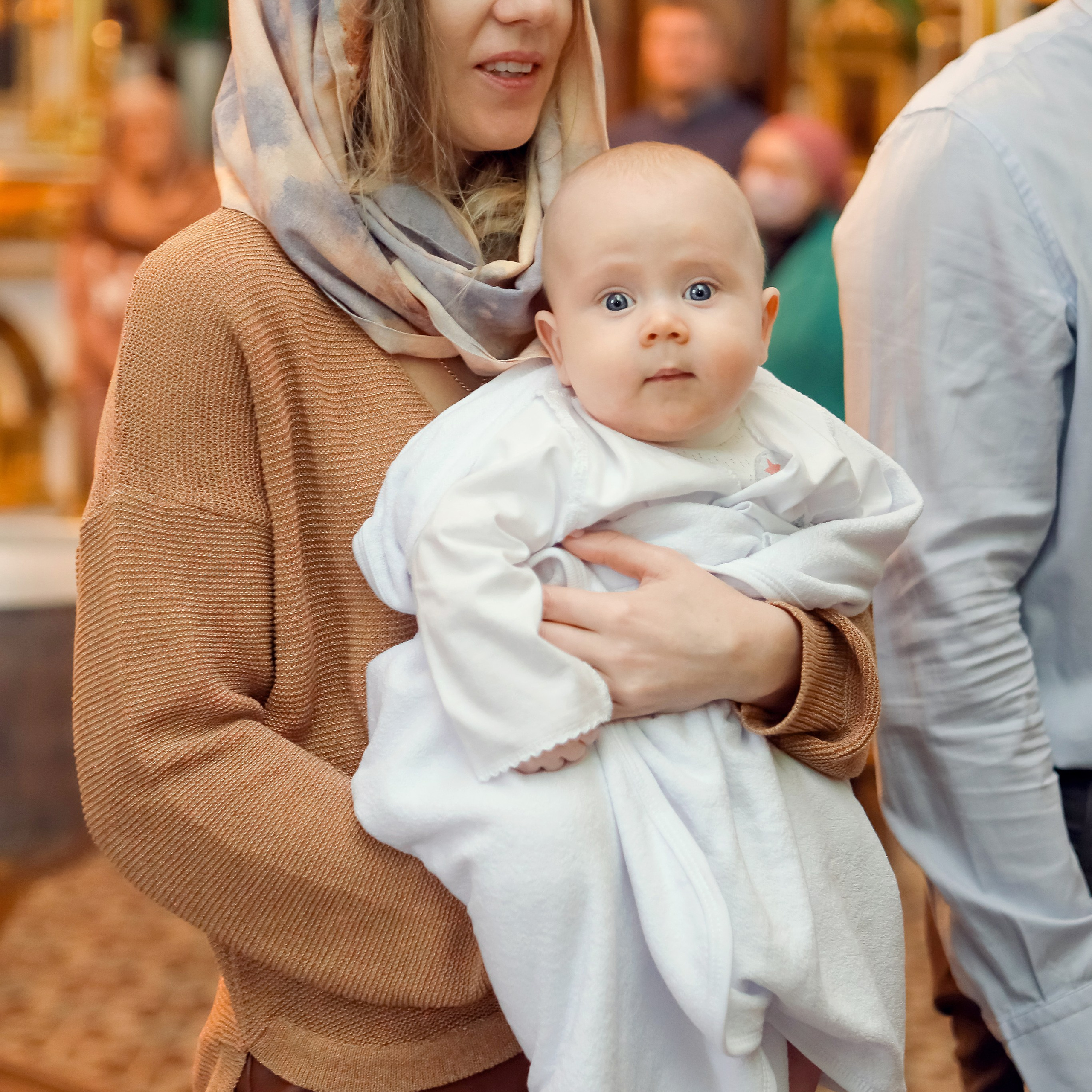 Таинство Крещения в Православном храме. Коммерческий фотограф Яна Беличенко Анапа Краснодарский край