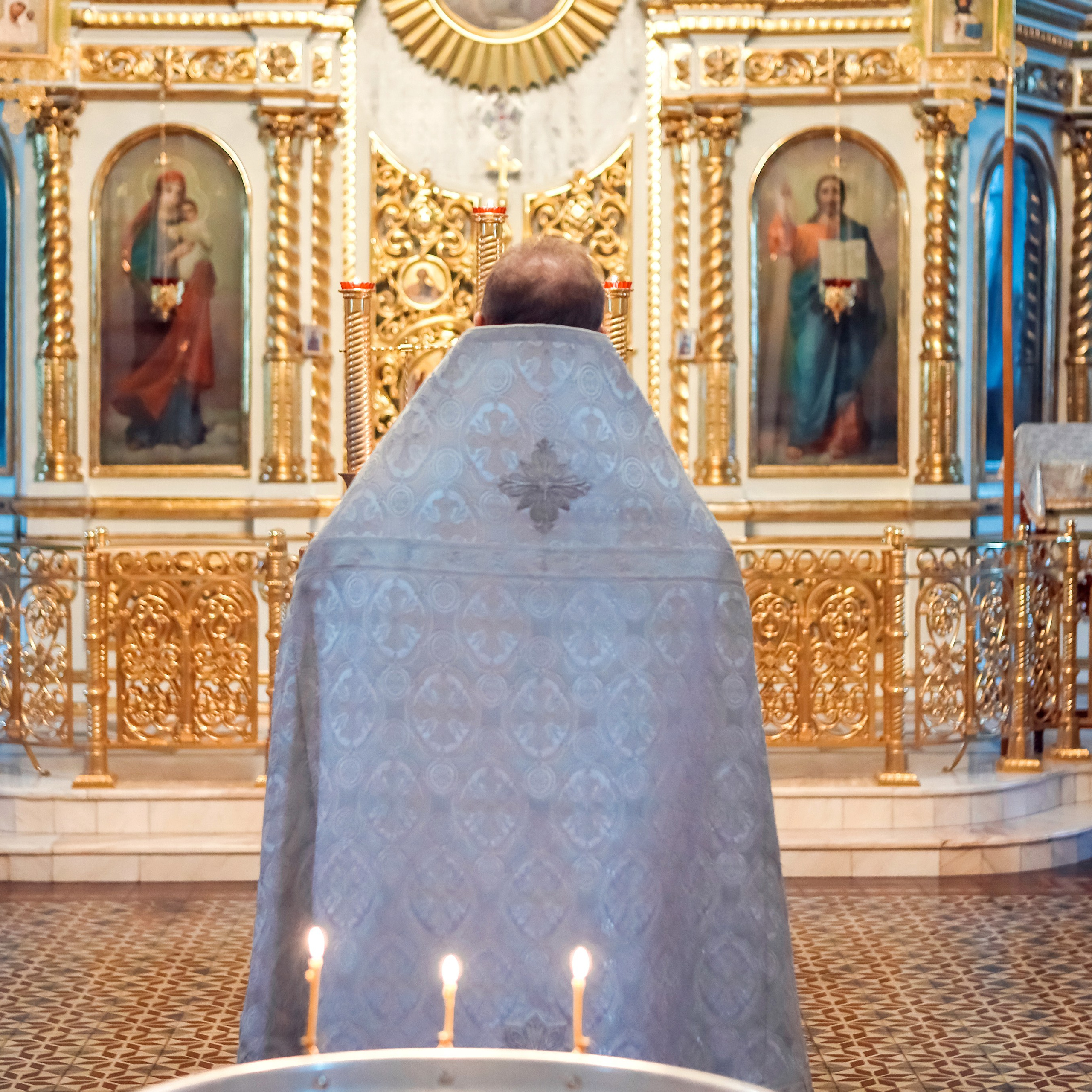 Таинство Крещения в Православном храме. Коммерческий фотограф Яна Беличенко Анапа Краснодарский край
