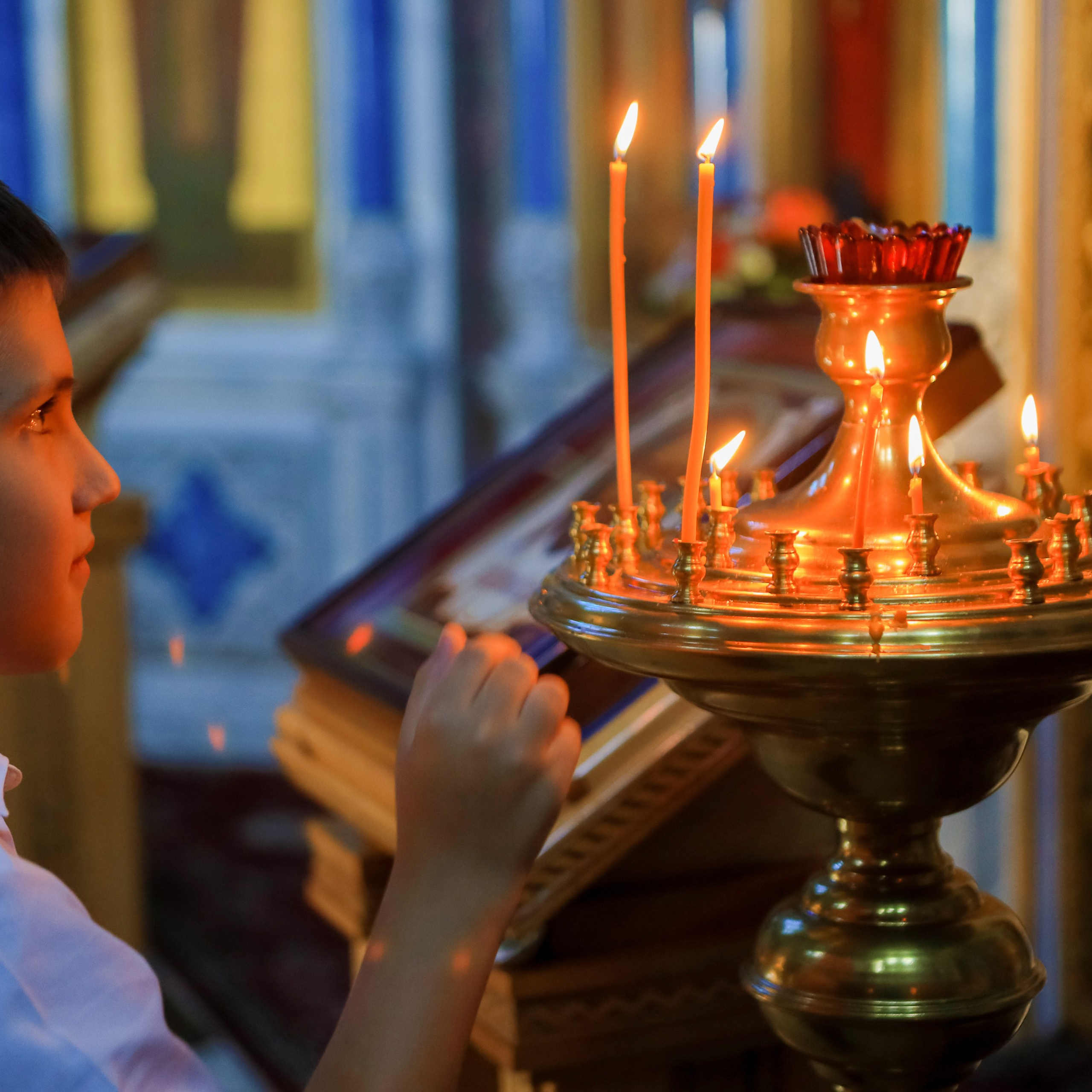 Таинство Крещения в Православном храме. Коммерческий фотограф Яна Беличенко Анапа Краснодарский край