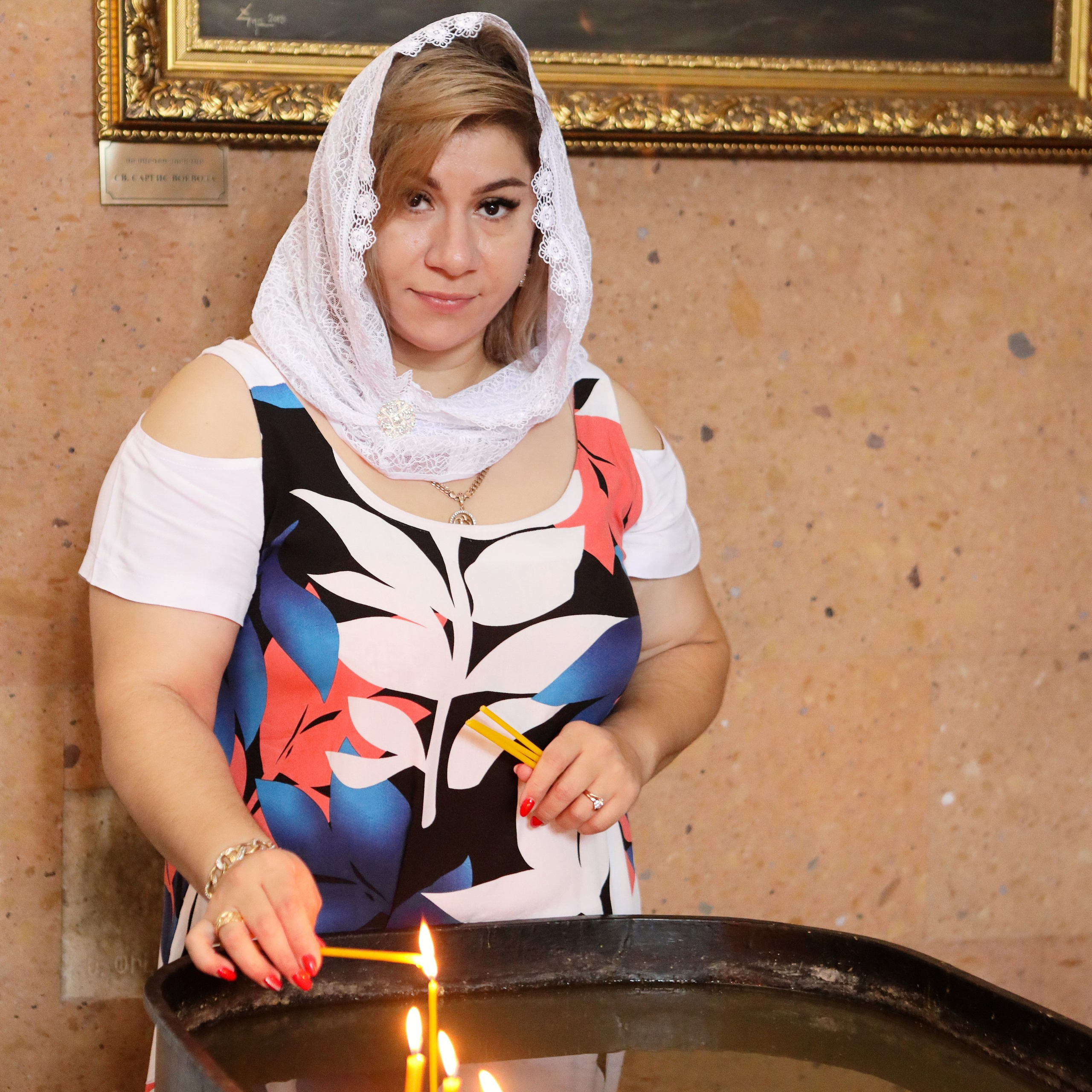 Таинство Крещения в Армянской церкви. Коммерческий фотограф Яна Беличенко Анапа Краснодарский край