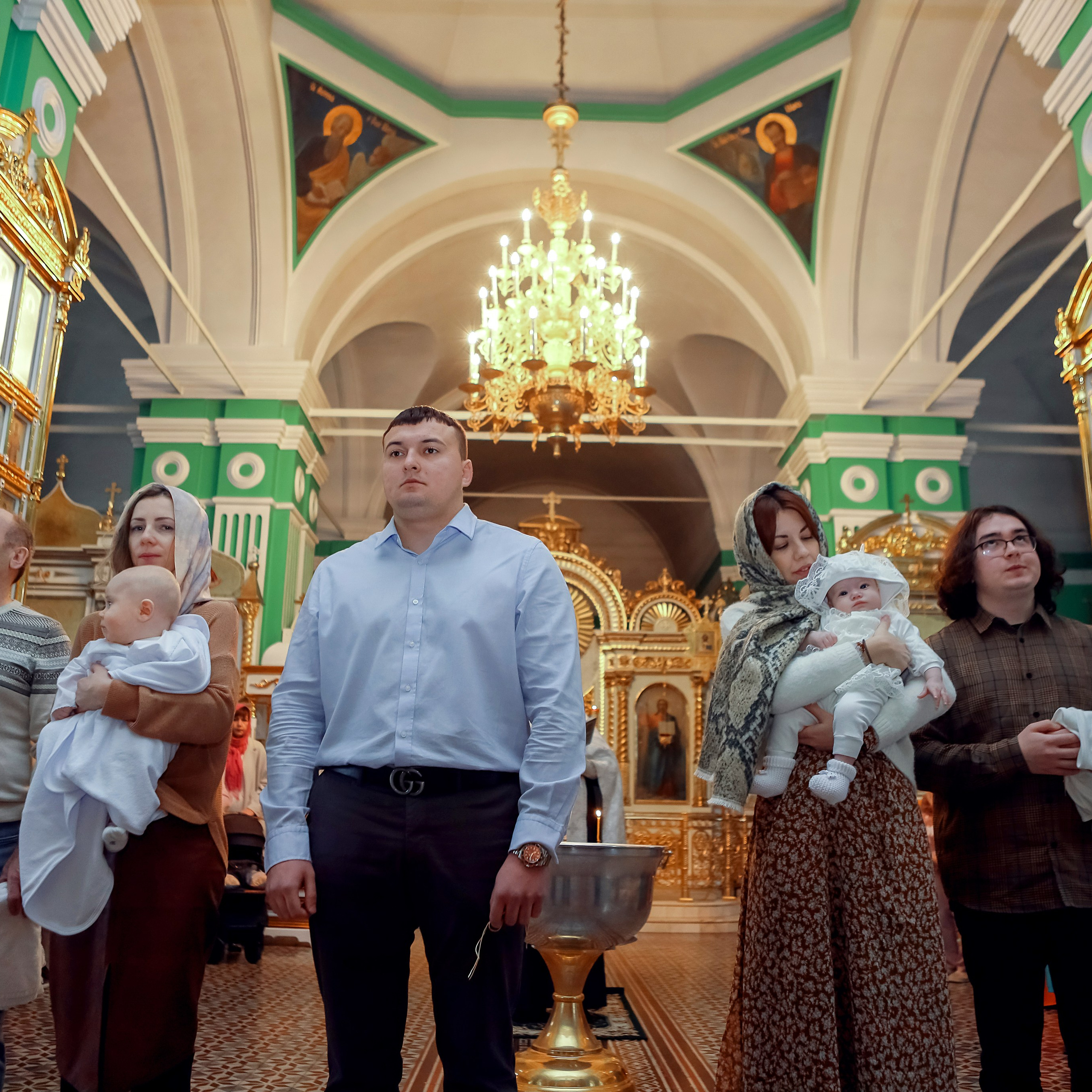 Таинство Крещения в Православном храме. Коммерческий фотограф Яна Беличенко Анапа Краснодарский край