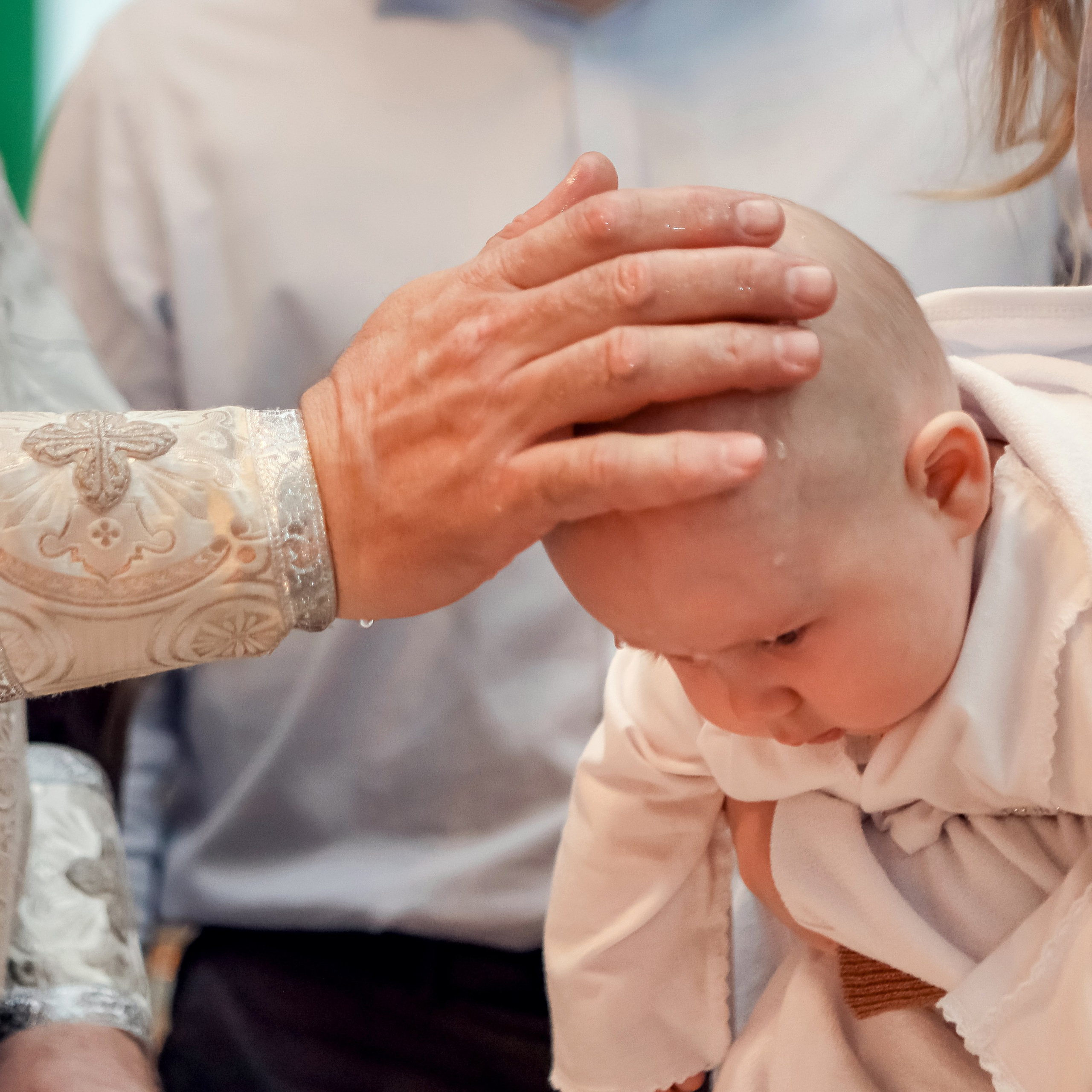 Таинство Крещения в Православном храме. Коммерческий фотограф Яна Беличенко Анапа Краснодарский край