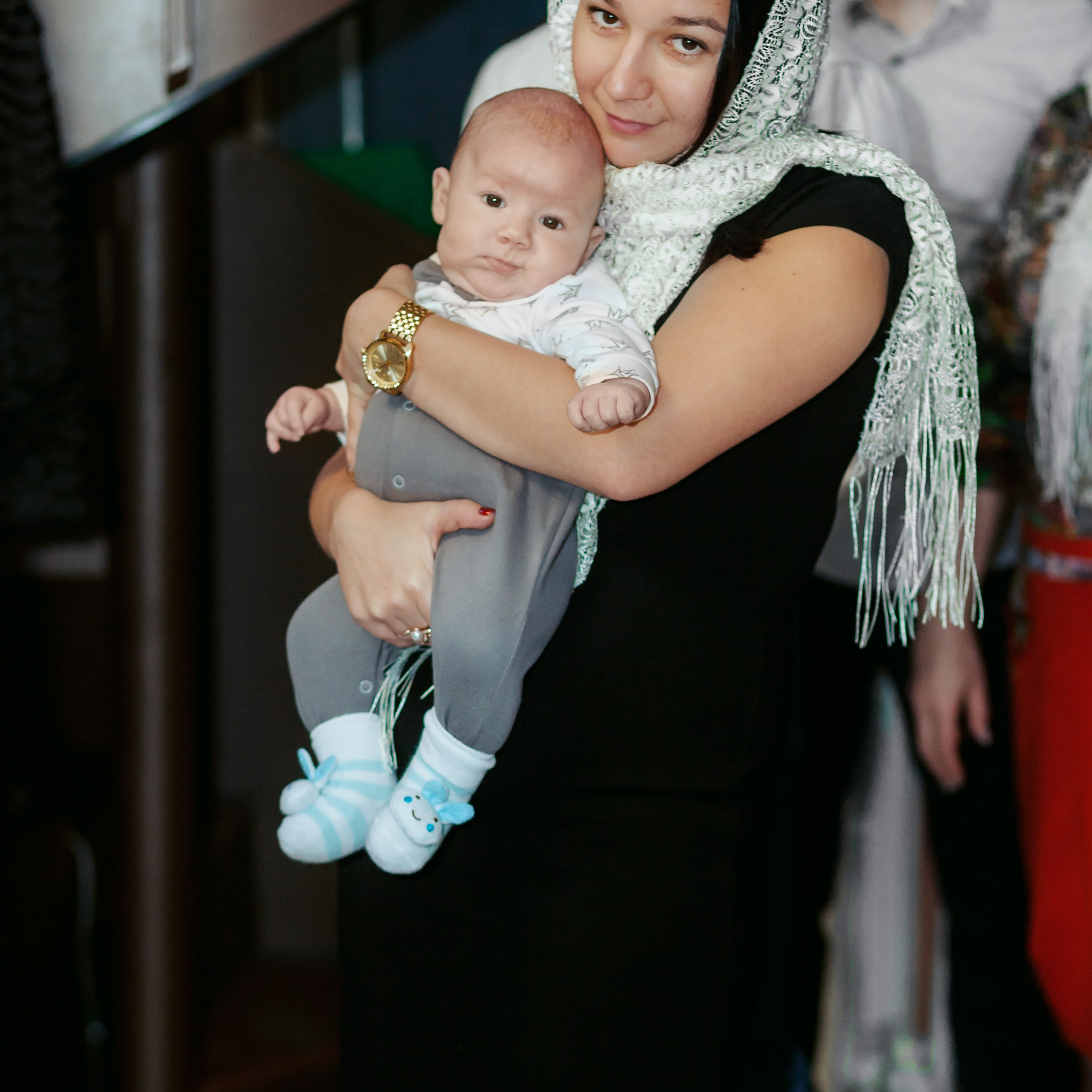 Таинство Крещения в Православном храме. Коммерческий фотограф Яна Беличенко Анапа Краснодарский край