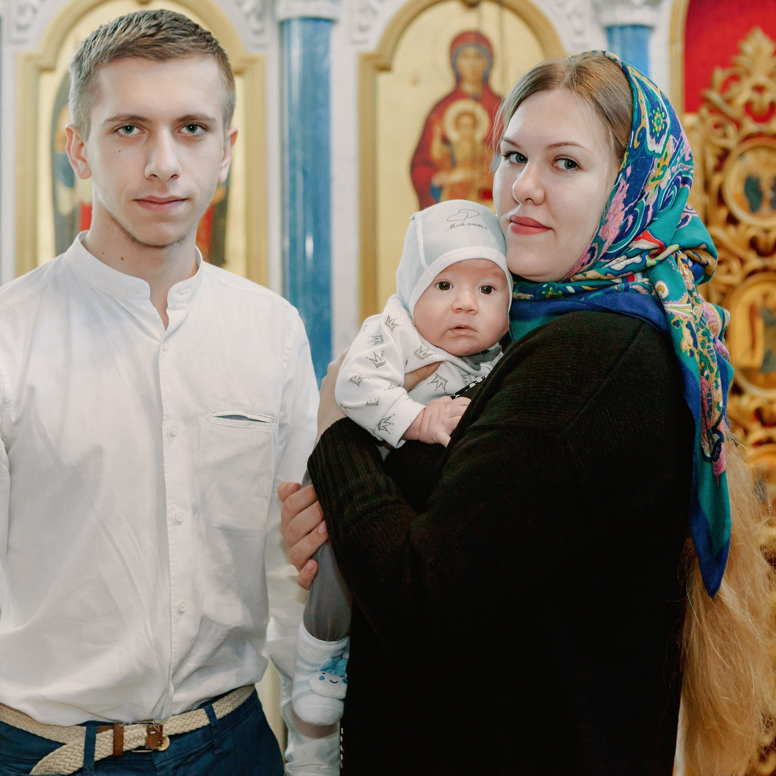 Таинство Крещения в Православном храме. Коммерческий фотограф Яна Беличенко Анапа Краснодарский край