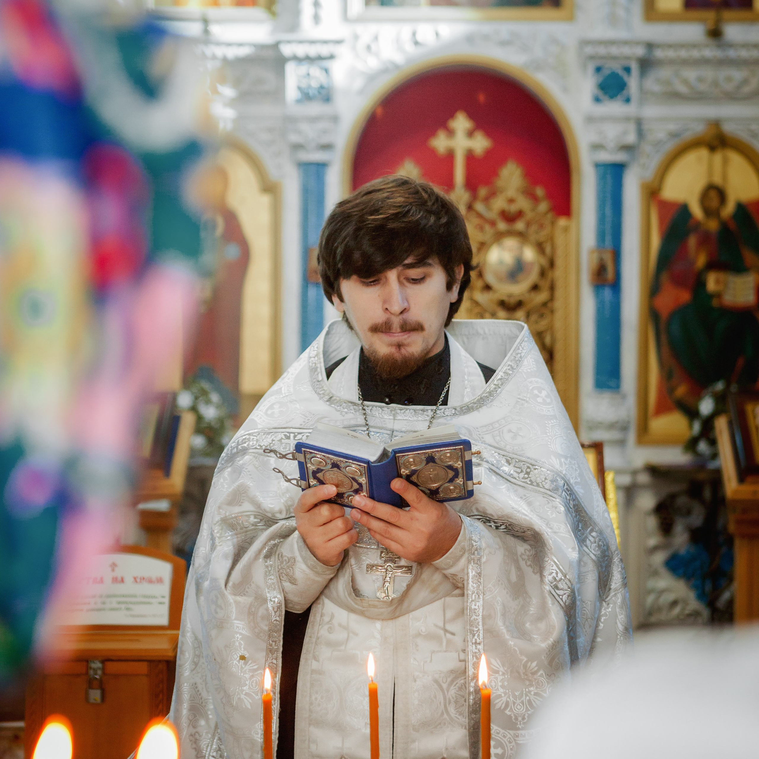 Таинство Крещения в Православном храме. Коммерческий фотограф Яна Беличенко Анапа Краснодарский край