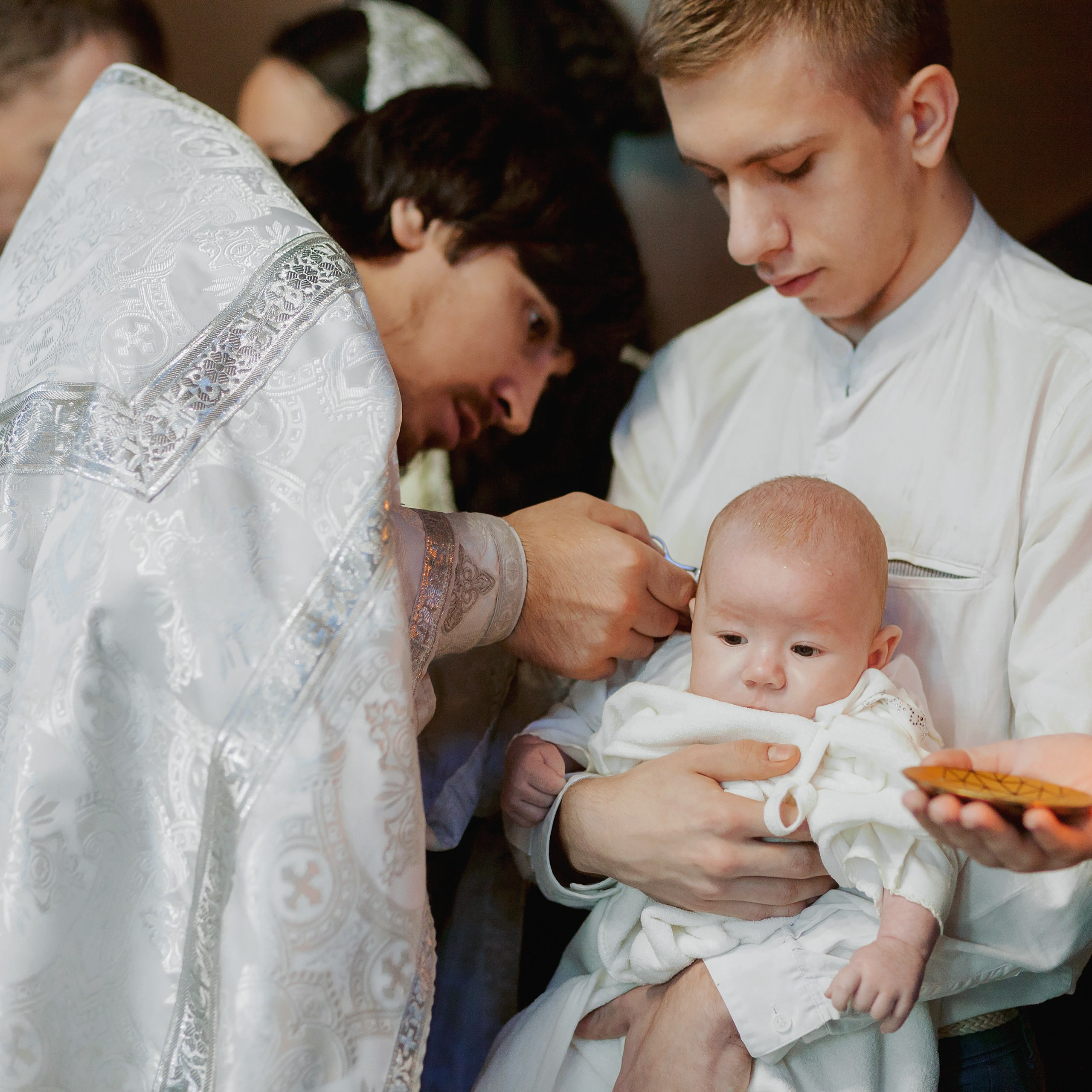 Таинство Крещения в Православном храме. Коммерческий фотограф Яна Беличенко Анапа Краснодарский край