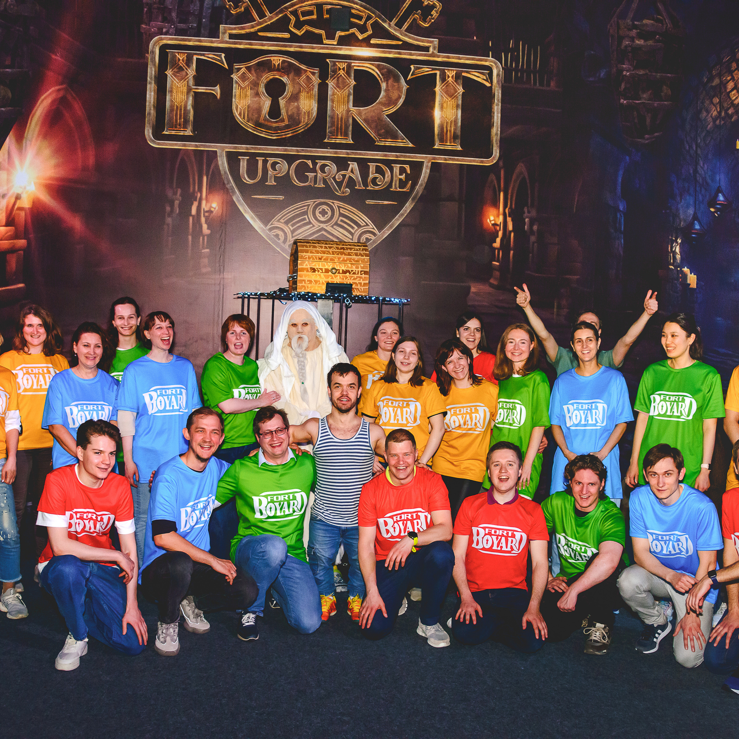 Корпоратив в «Форт Боярд», квест-комната, ТЦ «Филион», Москва