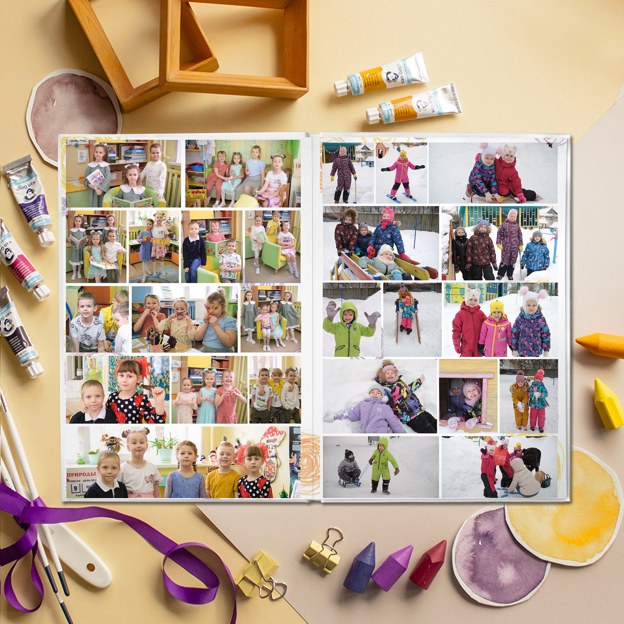 Выпускные  книги и альбомы для детского сада. Выпускные альбомы в Нижнем Новгороде и Нижегородской области