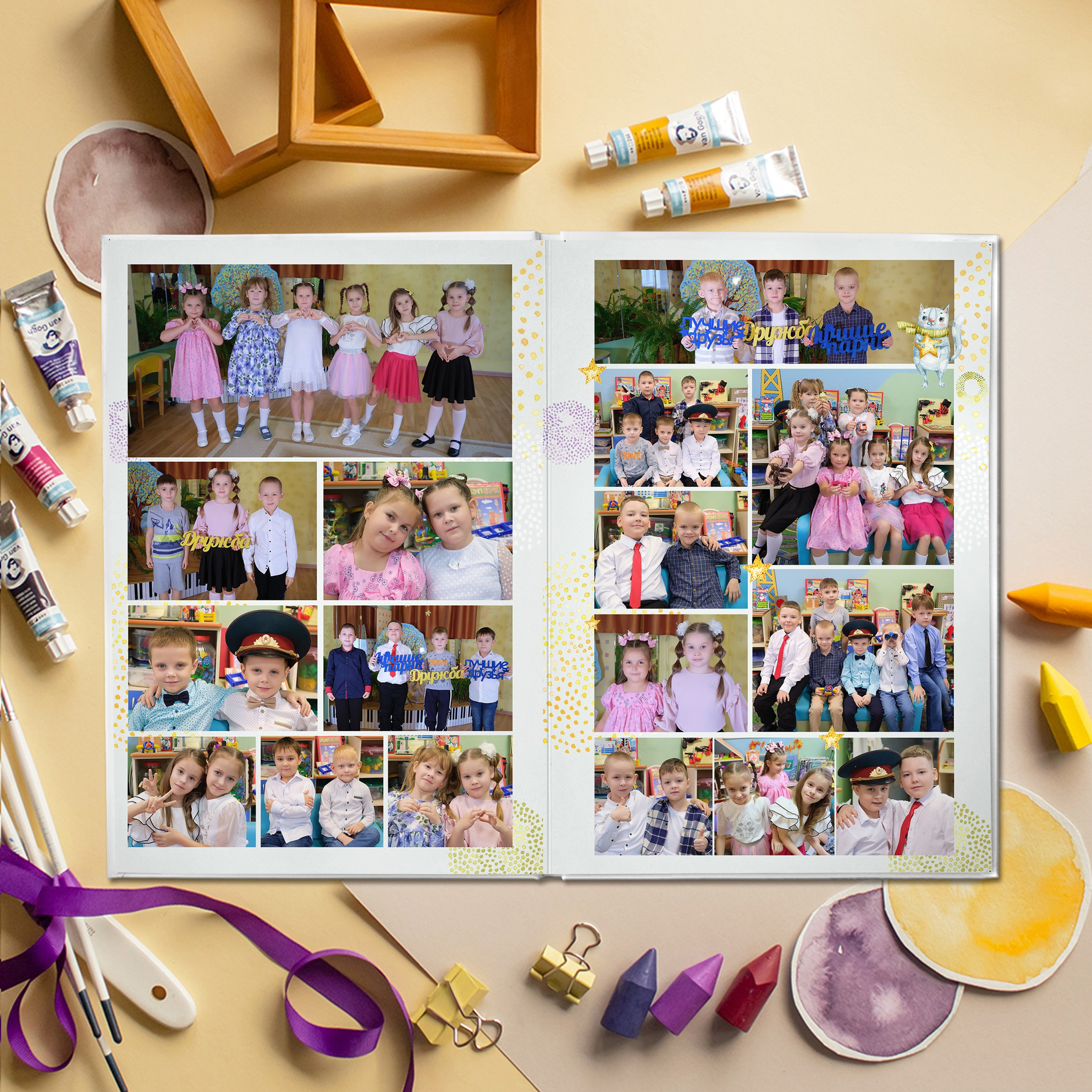 Выпускные  книги и альбомы для детского сада. Выпускные альбомы в Нижнем Новгороде и Нижегородской области