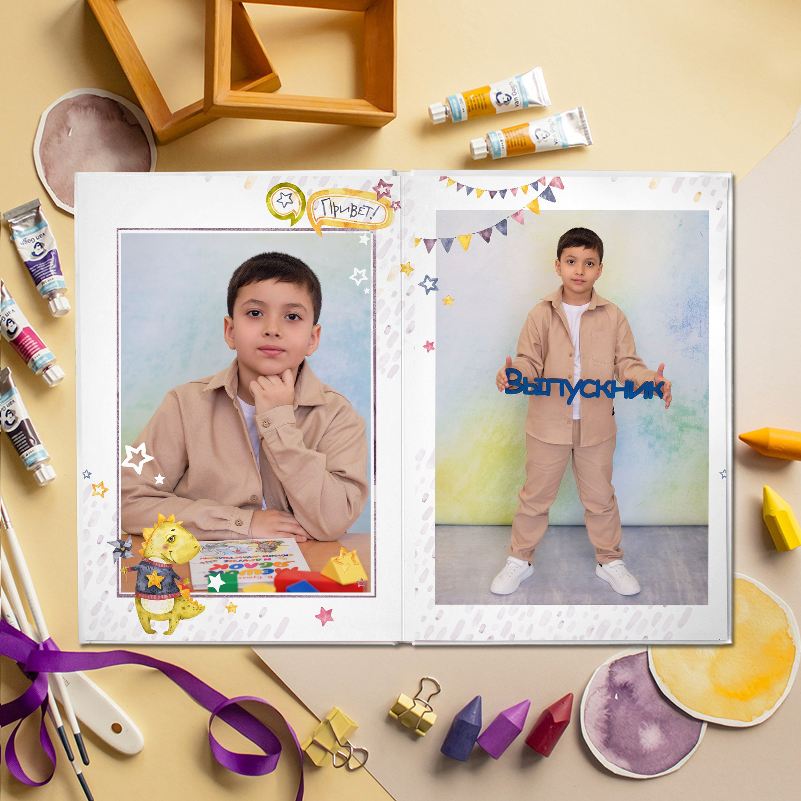 Выпускные  книги и альбомы для детского сада. Выпускные альбомы в Нижнем Новгороде и Нижегородской области
