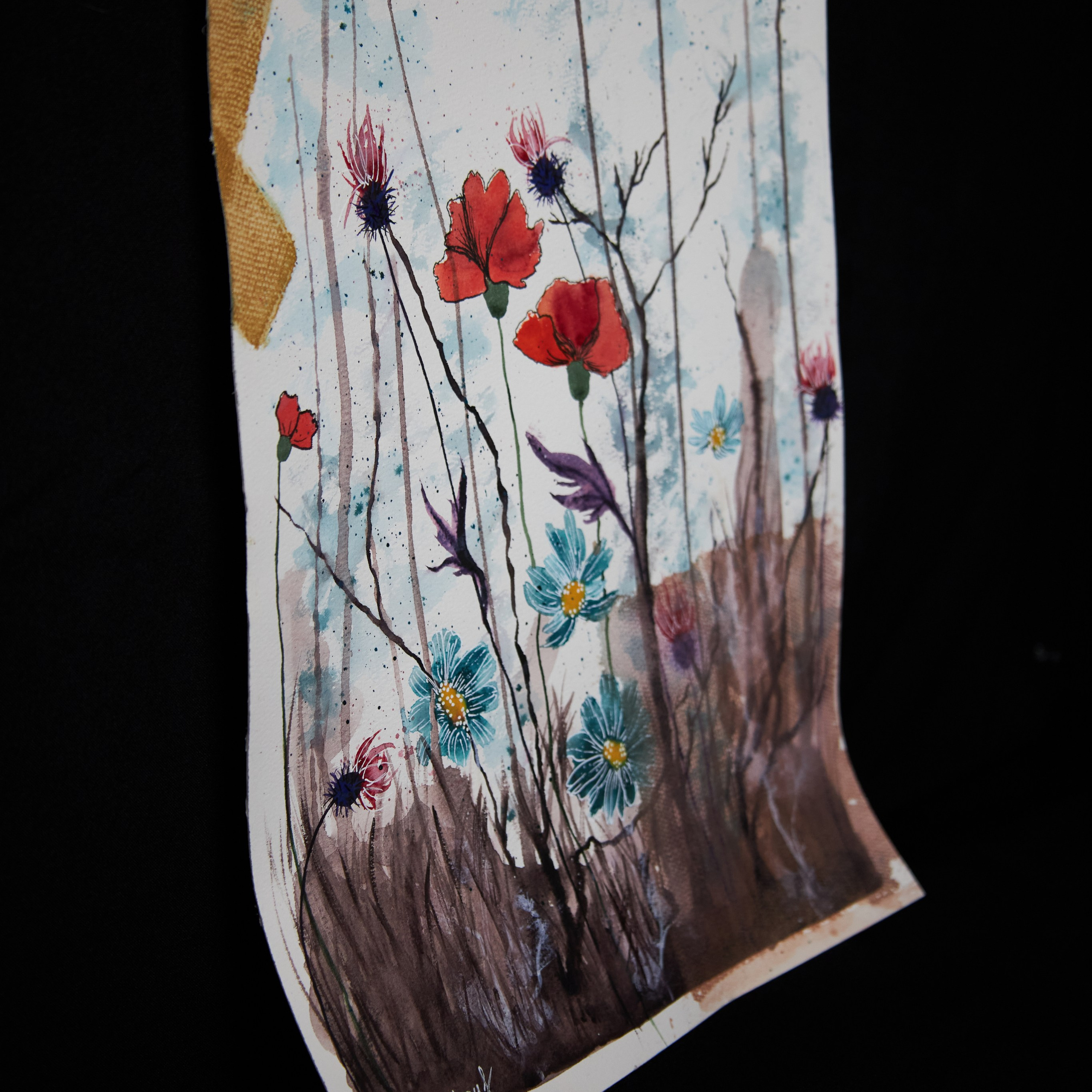 Грустное пение цветов / Sad singing of flowers. Visual artist (photo & arts)