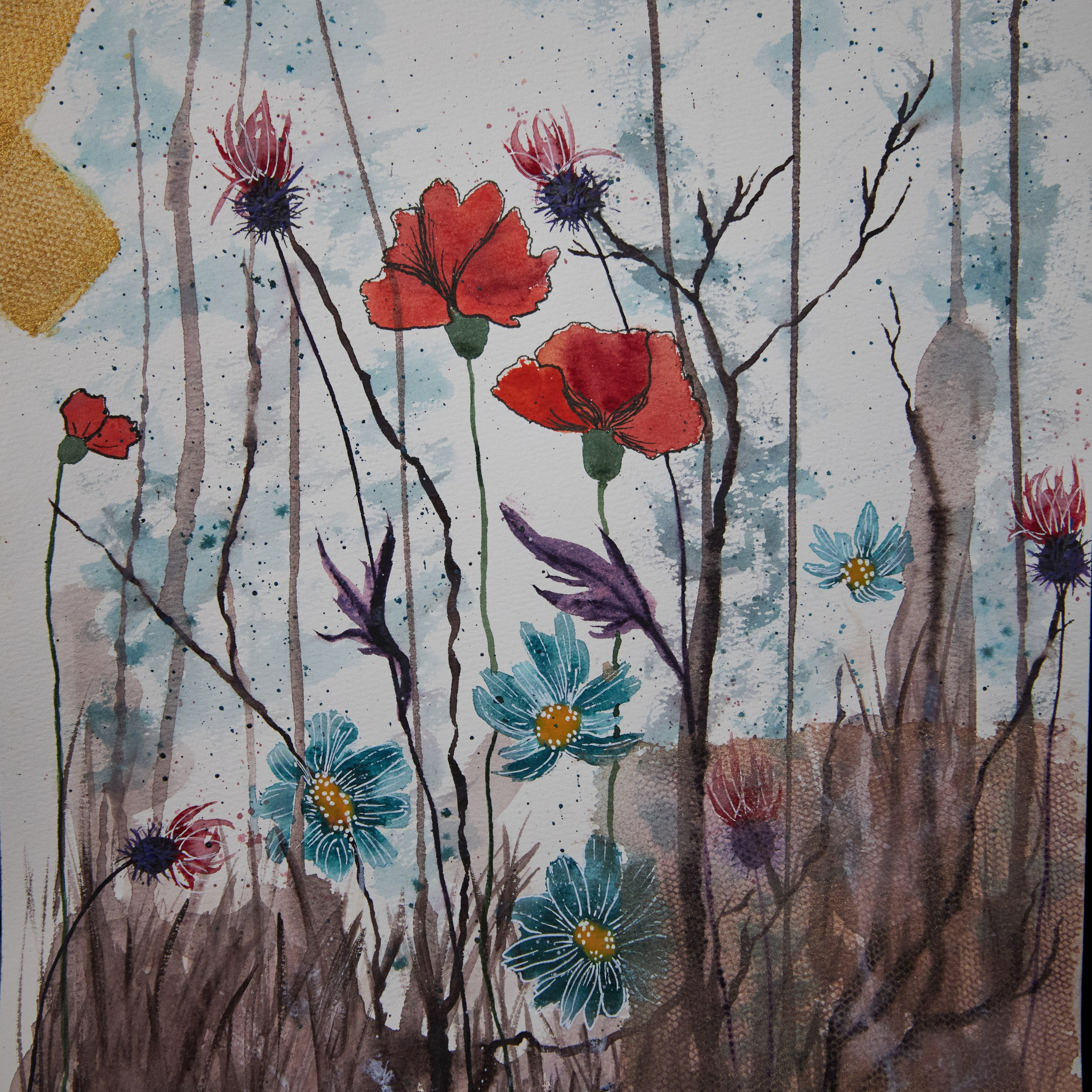 Грустное пение цветов / Sad singing of flowers. Visual artist (photo & arts)