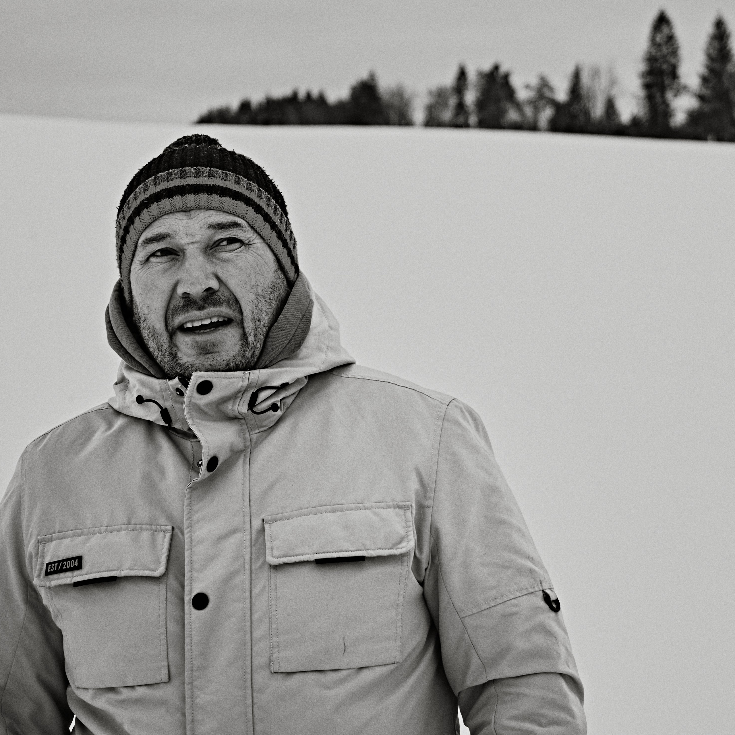 Мужской портрет с цветным освещением. Visual artist (photo & arts)