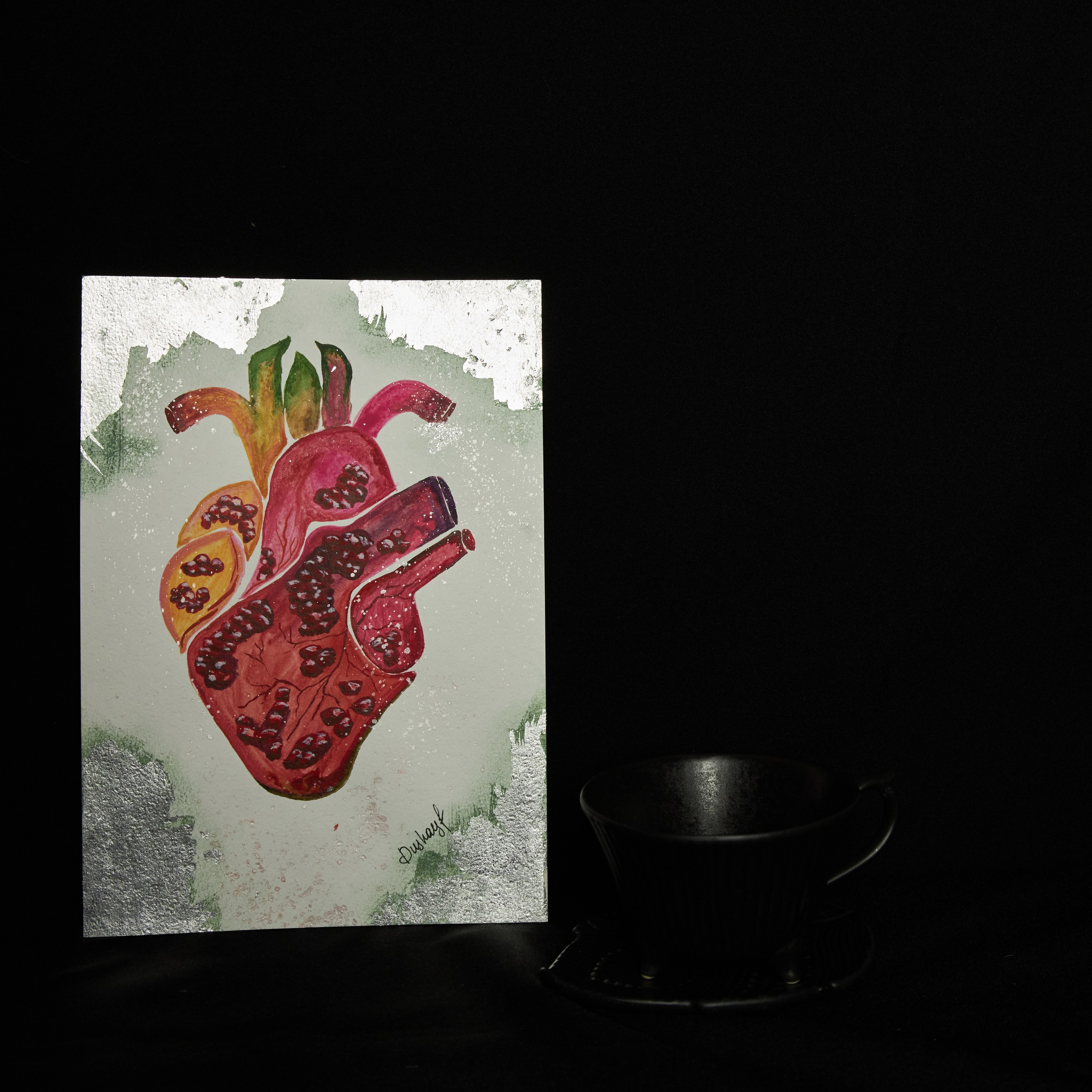 A pomegranate in the heart. Visual artist (photo & arts)