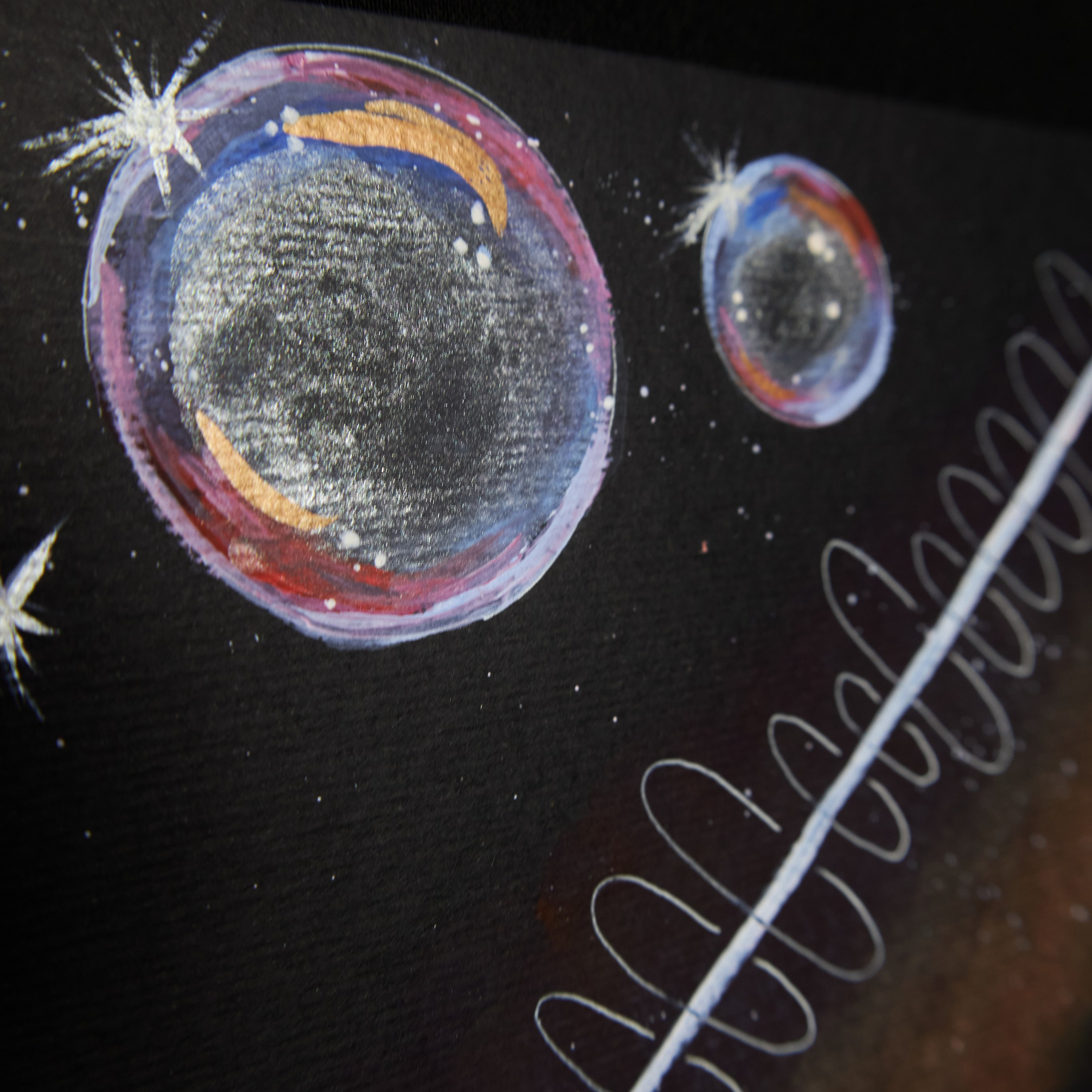 Space bubbles. Visual artist (photo & arts)