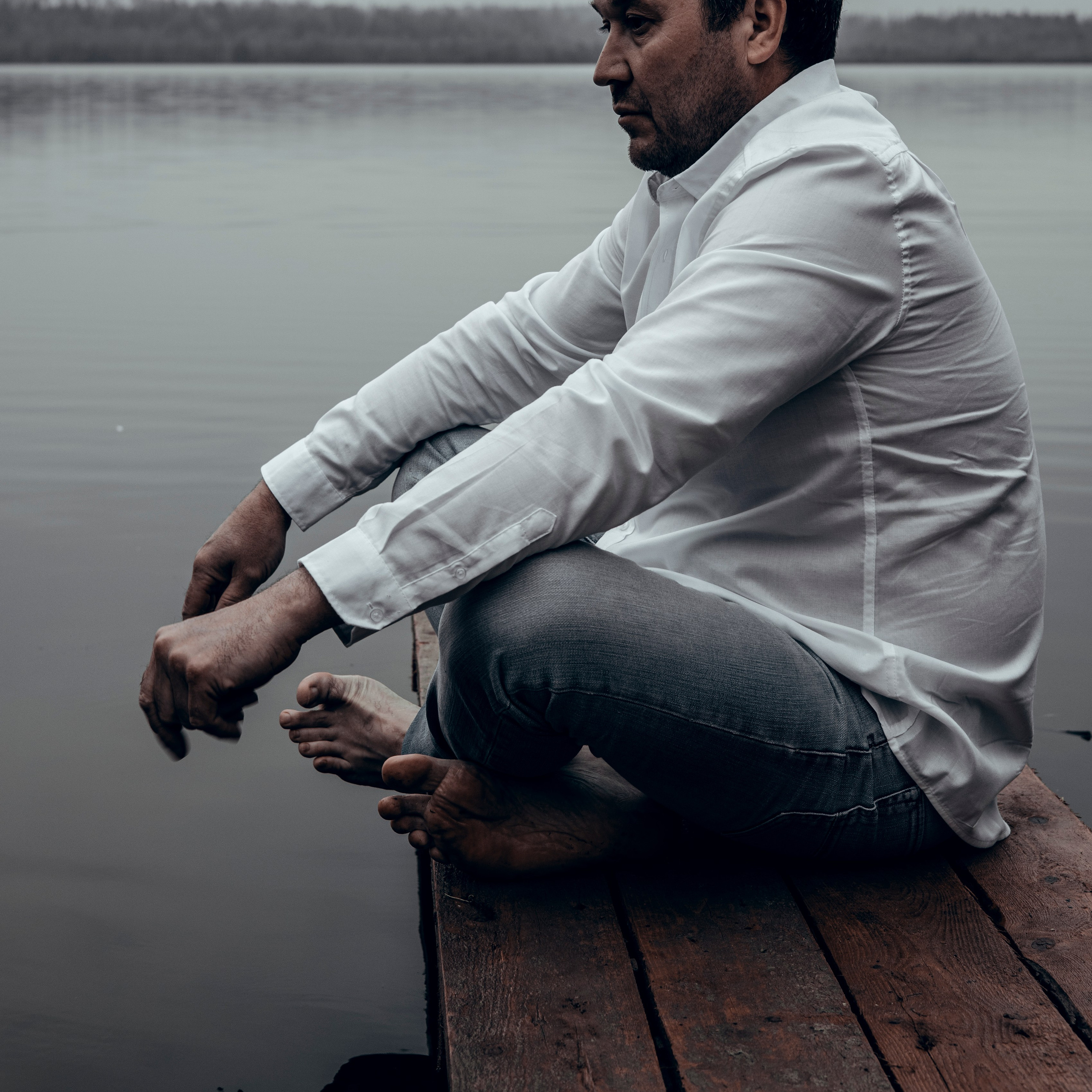 Мужской портрет у воды. Visual artist (photo & arts)