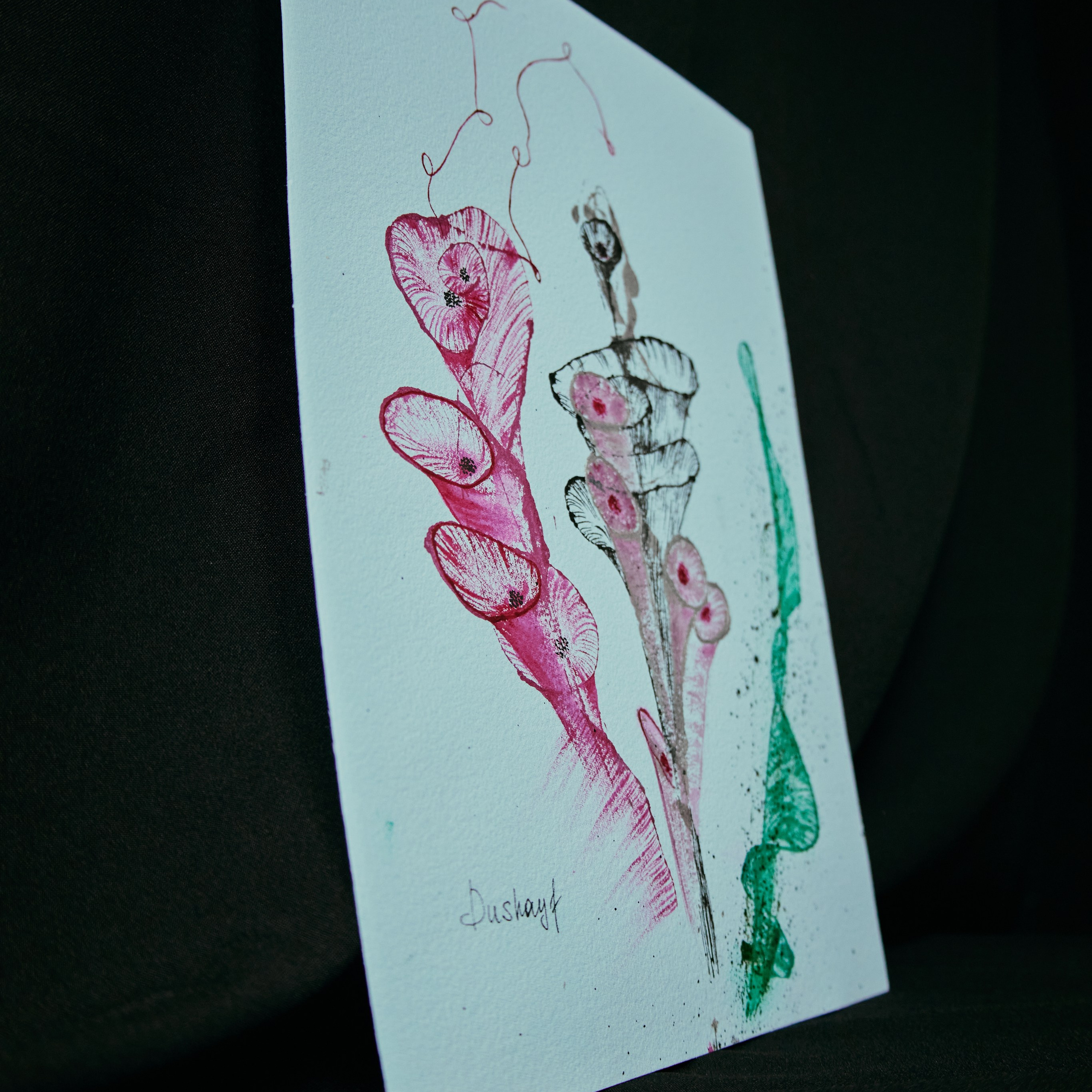 Modern abstract flowers. Visual artist (photo & arts)