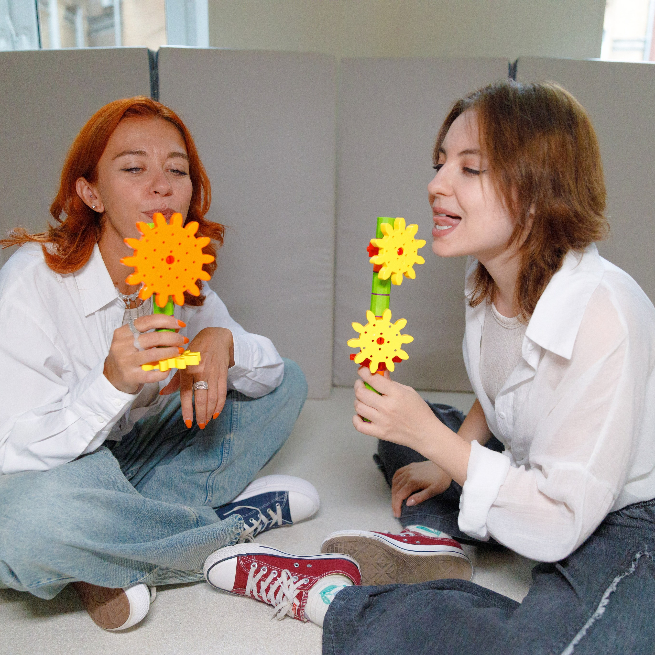 Юлианна и Анна в кабинете Dir Floor Time