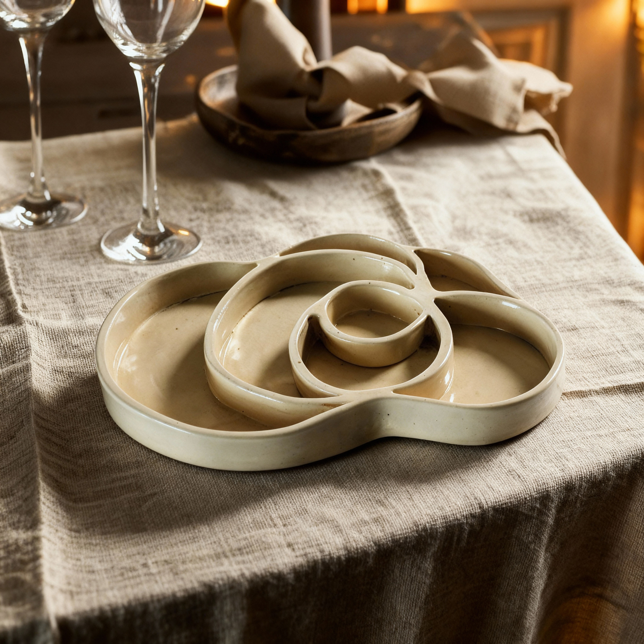 Менажница Lumen Flora. Алла Дулова — предметный и интерьерный дизайнер