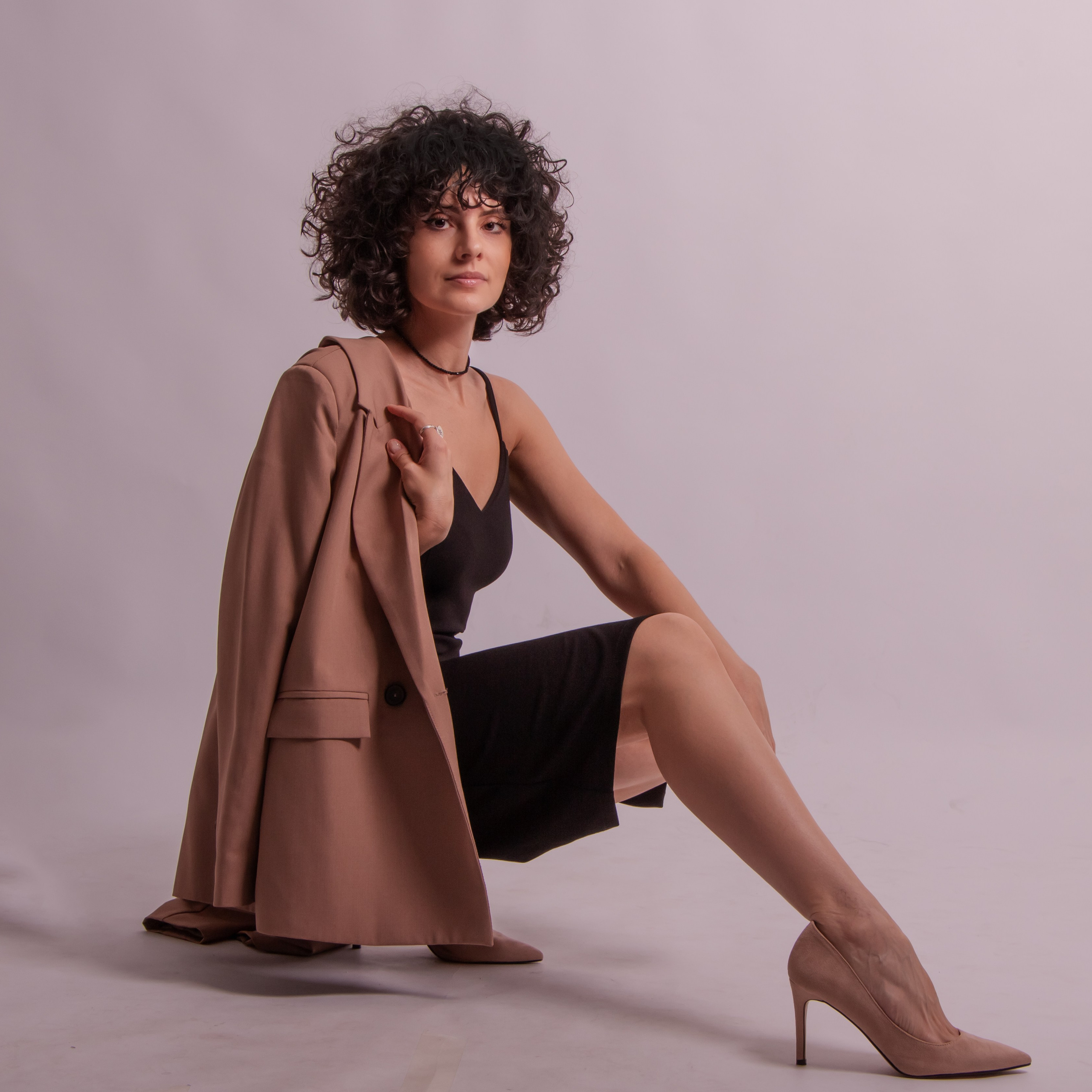 Studio photo shooting