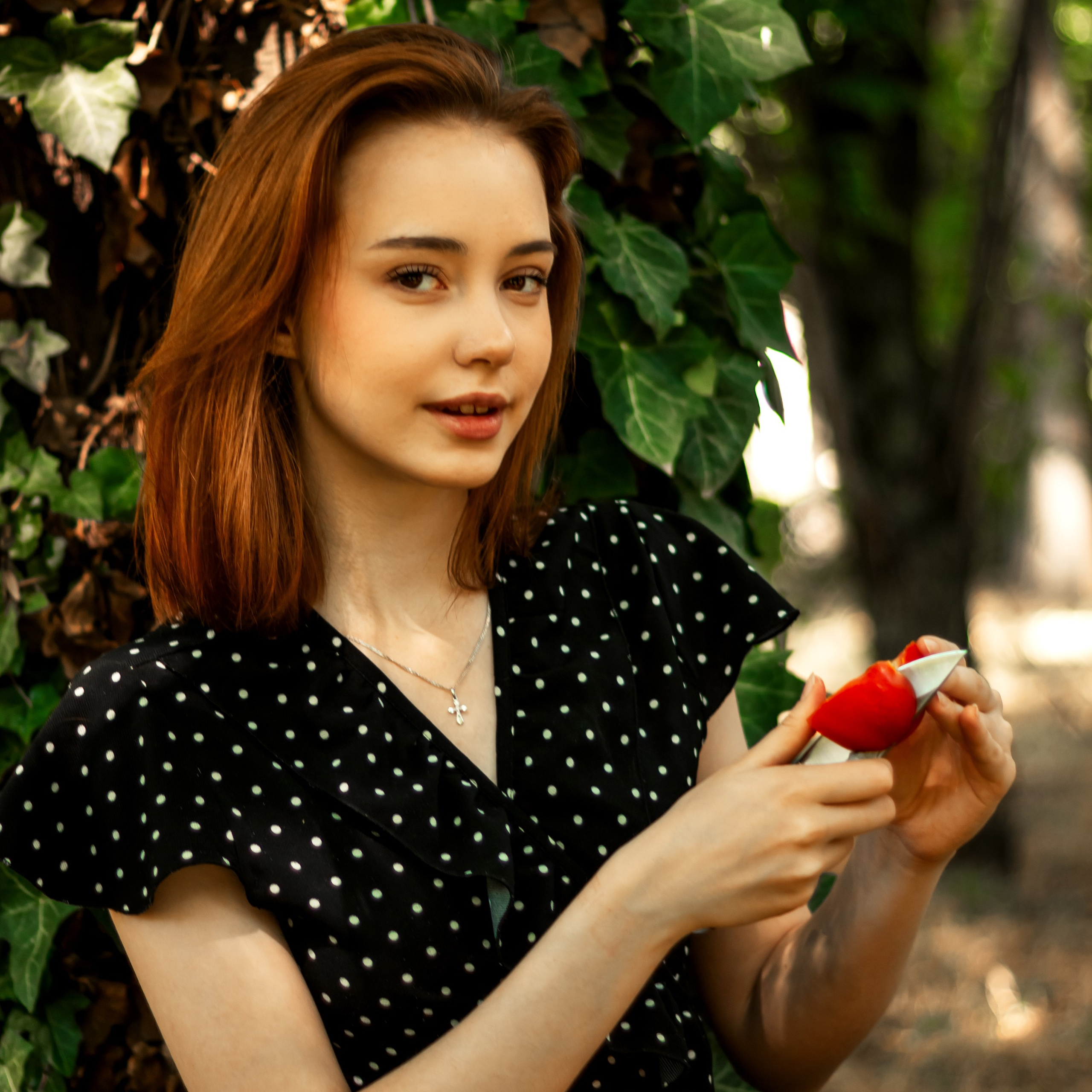 photo shooting at nature