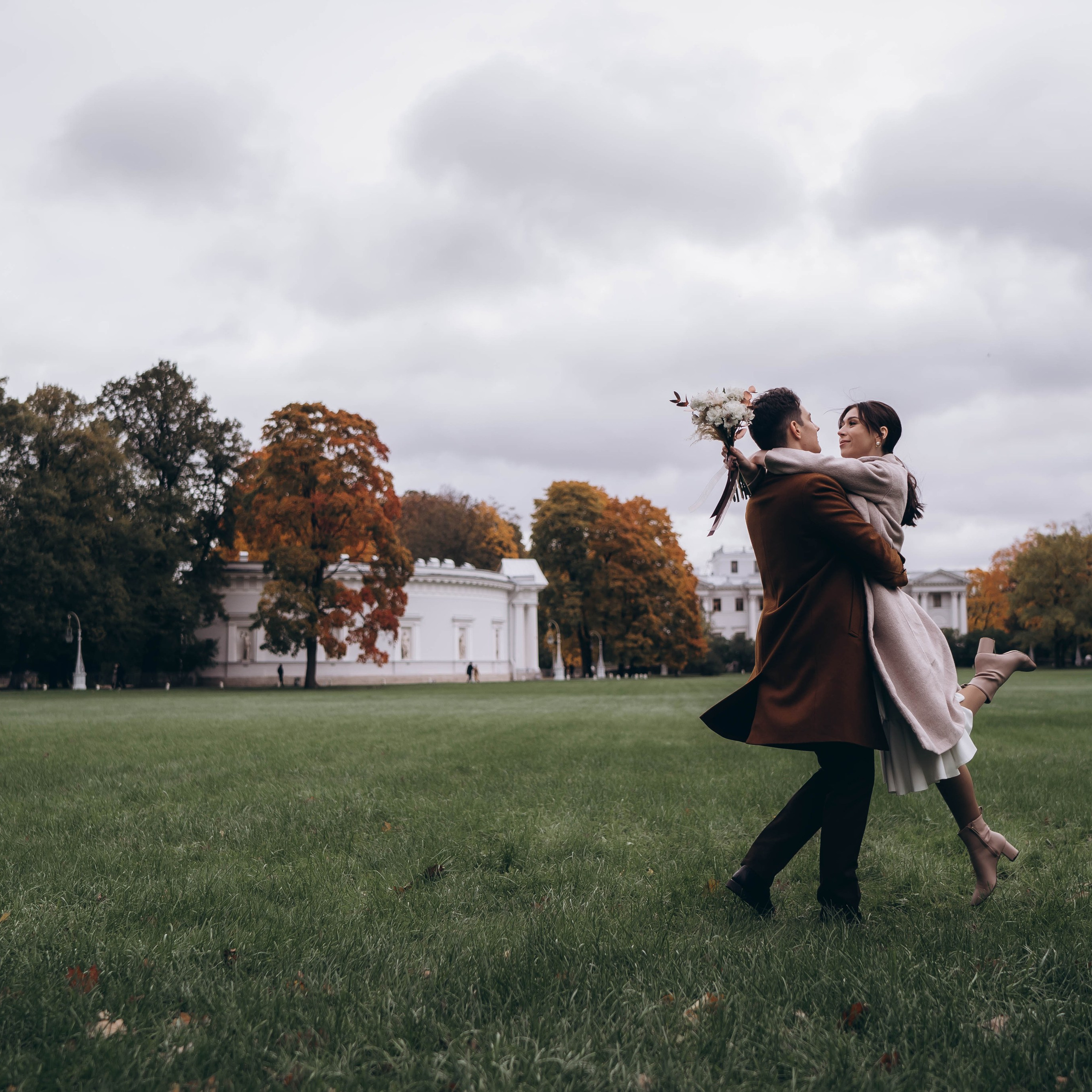 Лавстори в парке