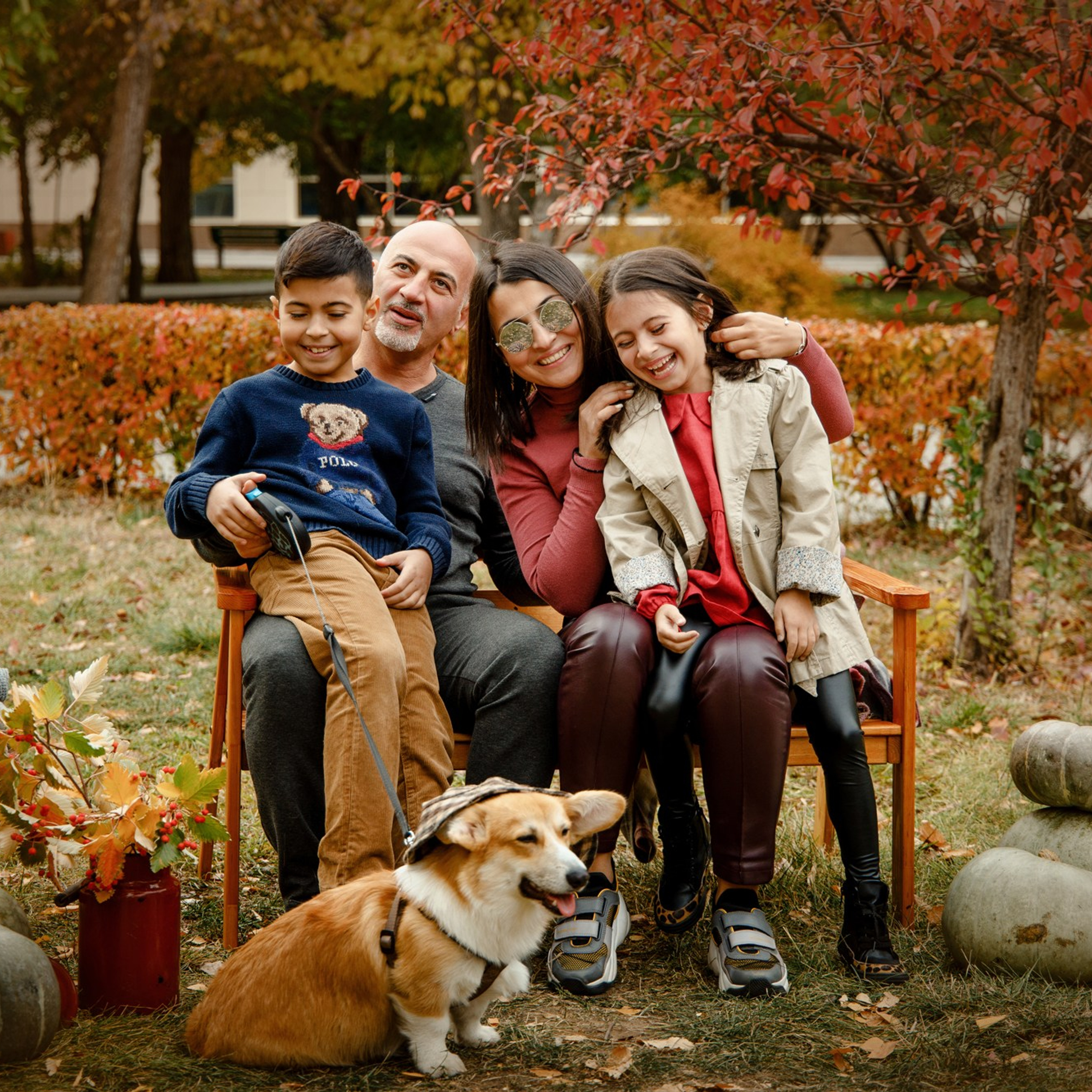 Аня, осенняя съёмка