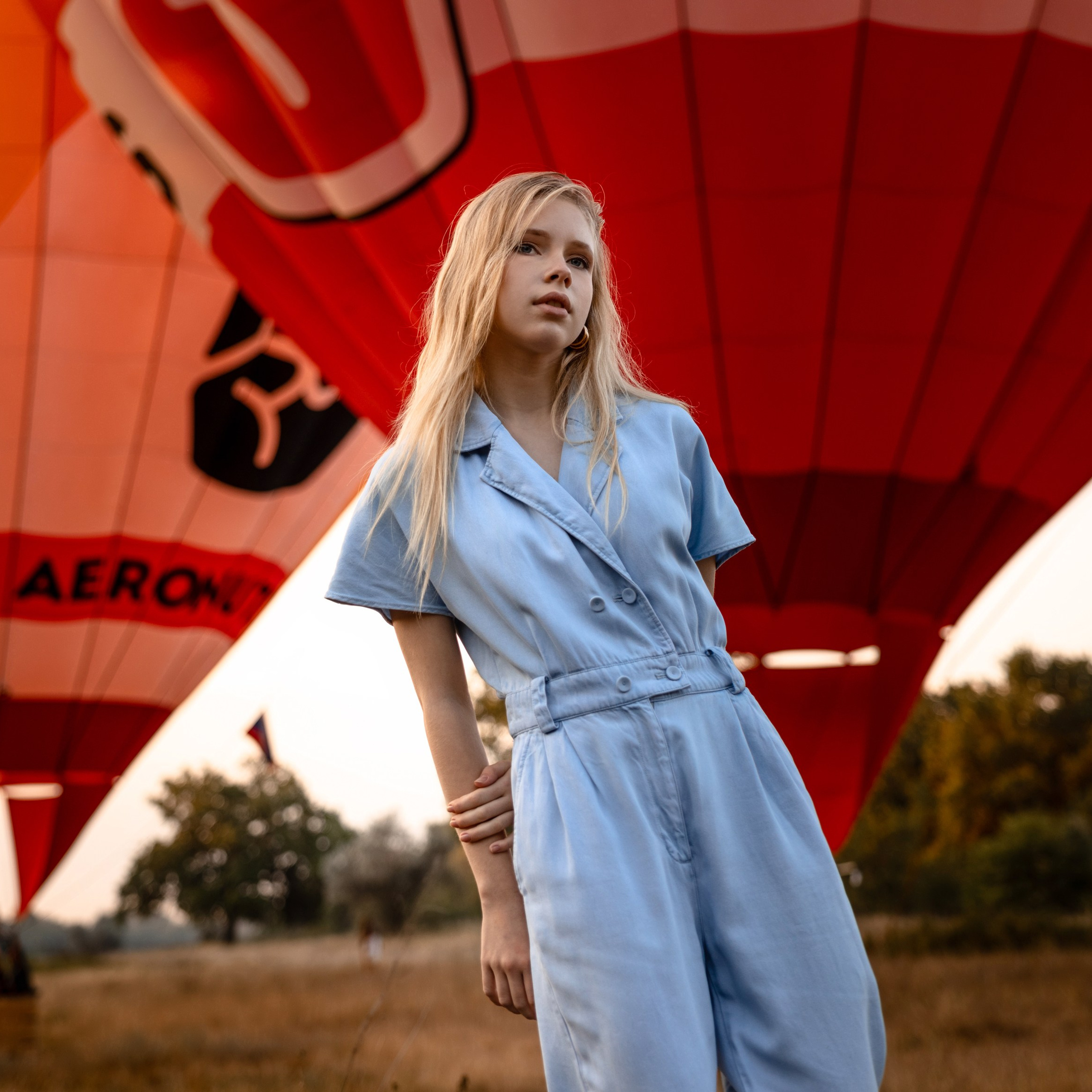 Ксюша, воздушный шар