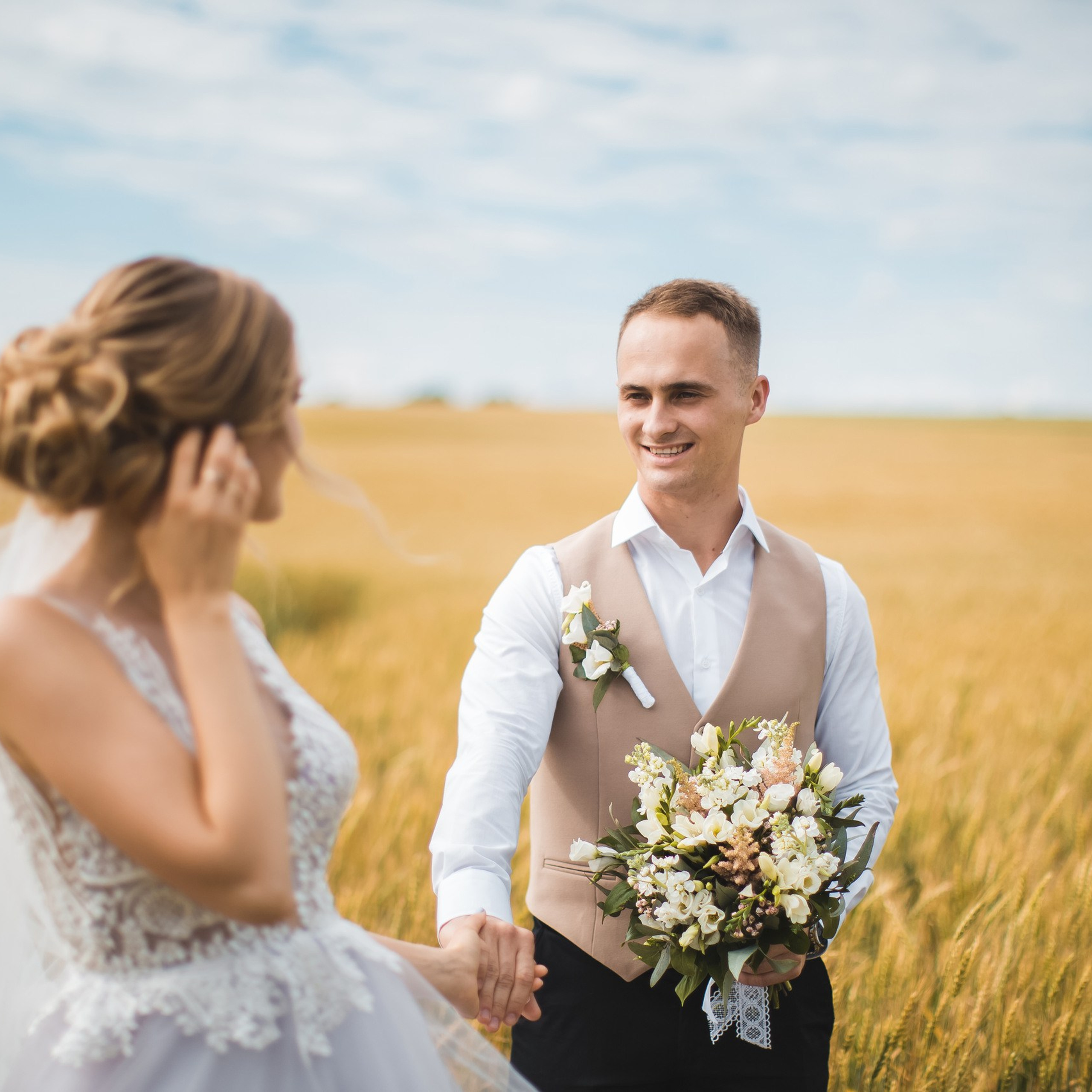 Животные на свадьбе-это к счастью)