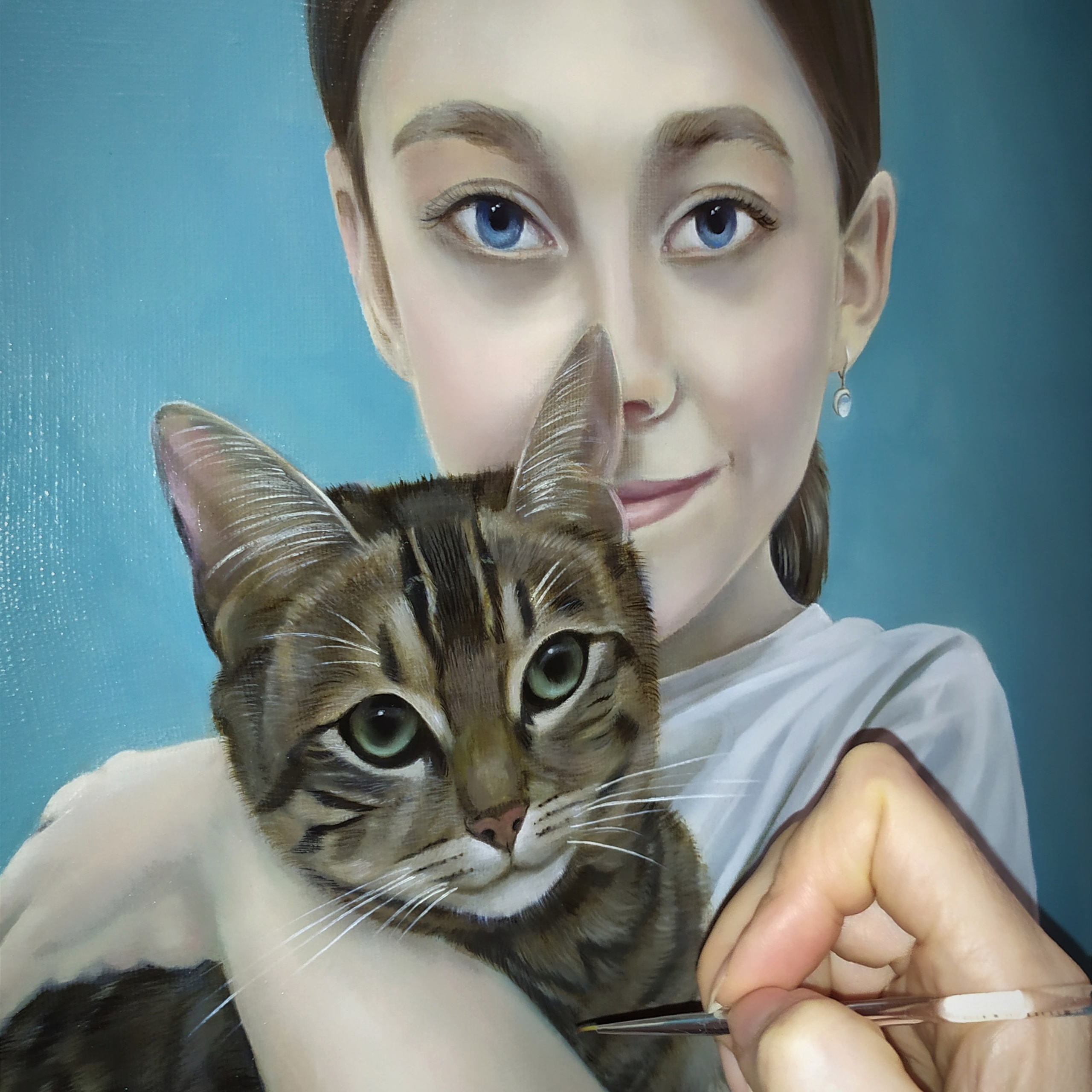 Children’s portrait 40×50 cm → view