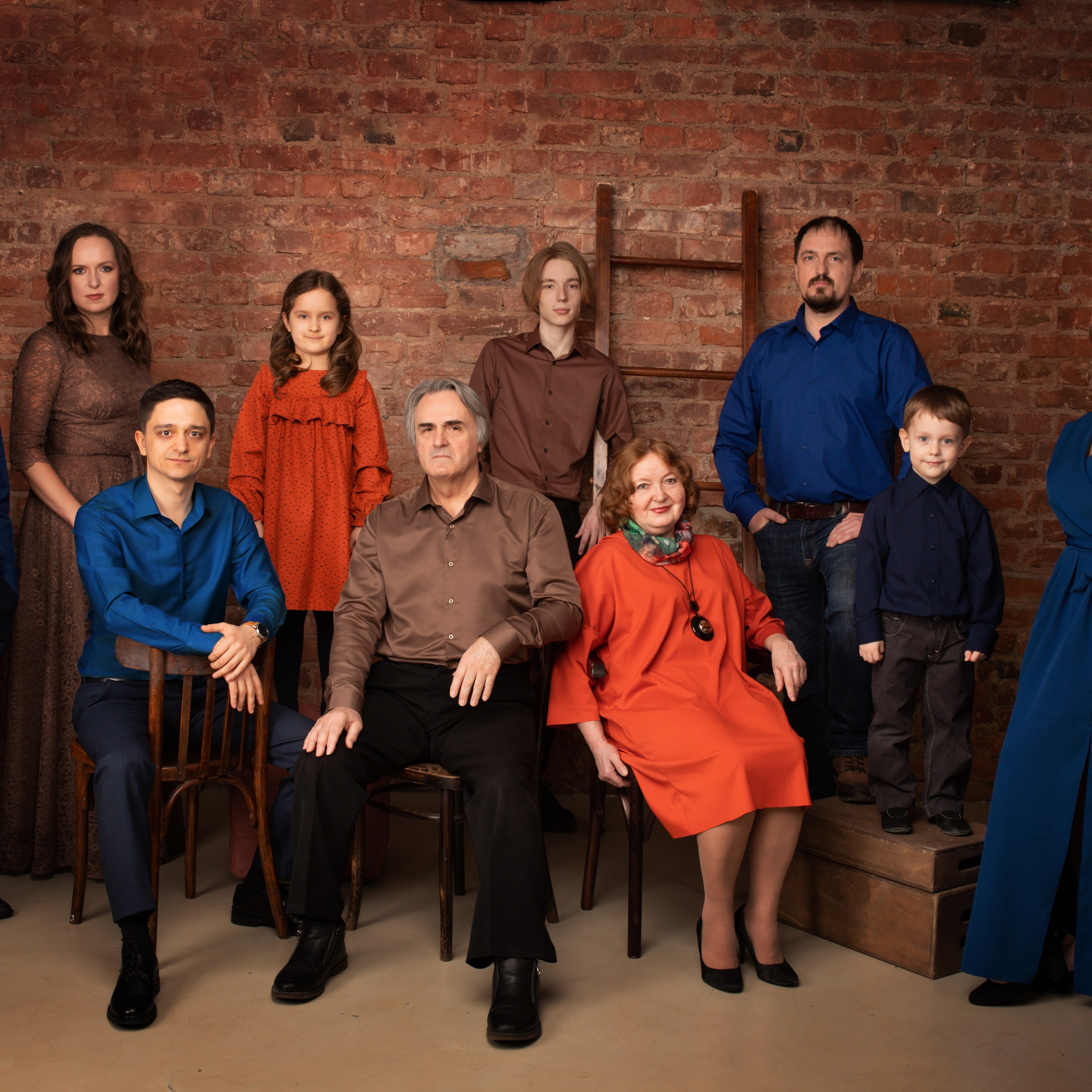 Большая семья