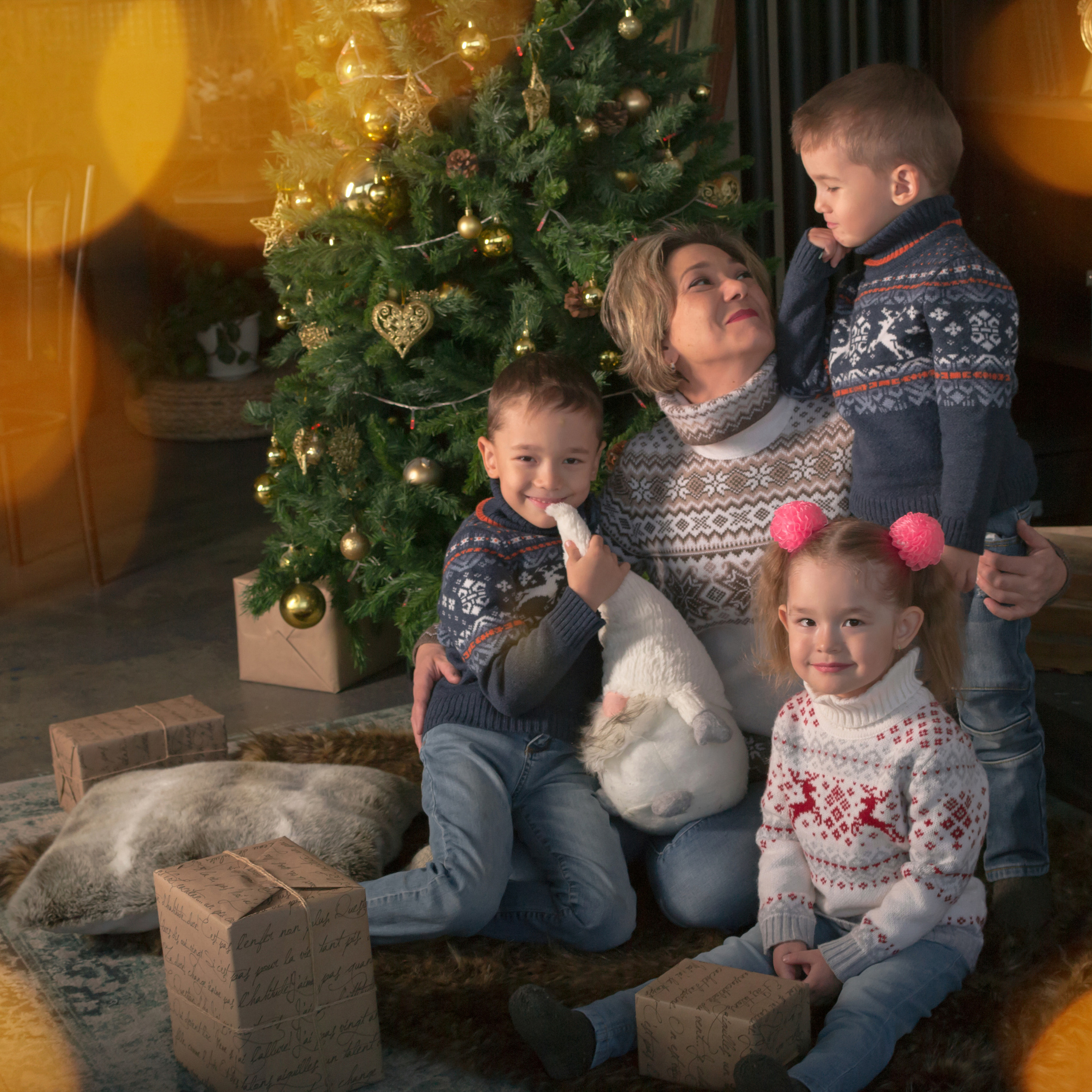 Новогодние в студии Фотобар