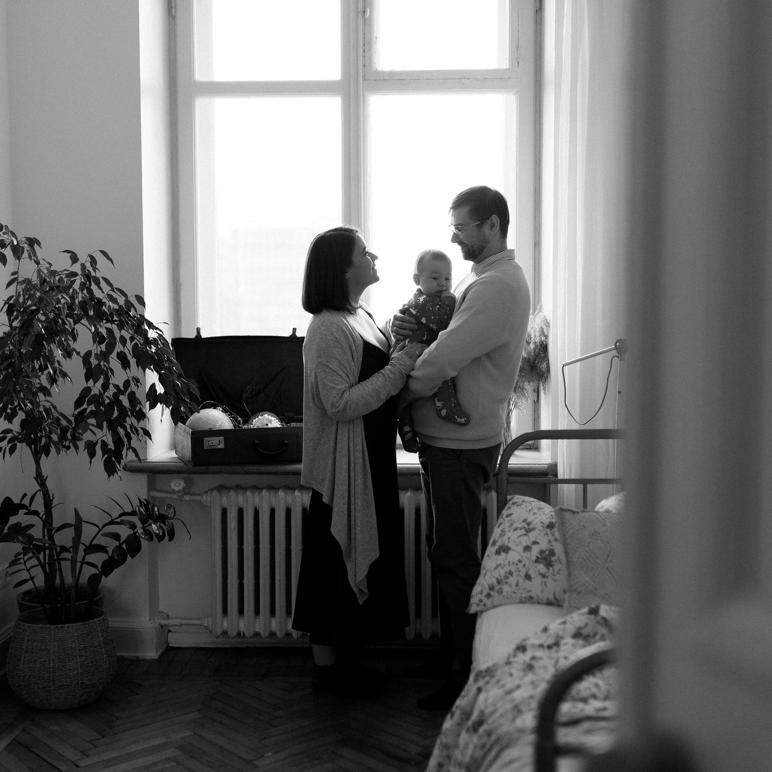 Олег, Анастасия и маленький Костя