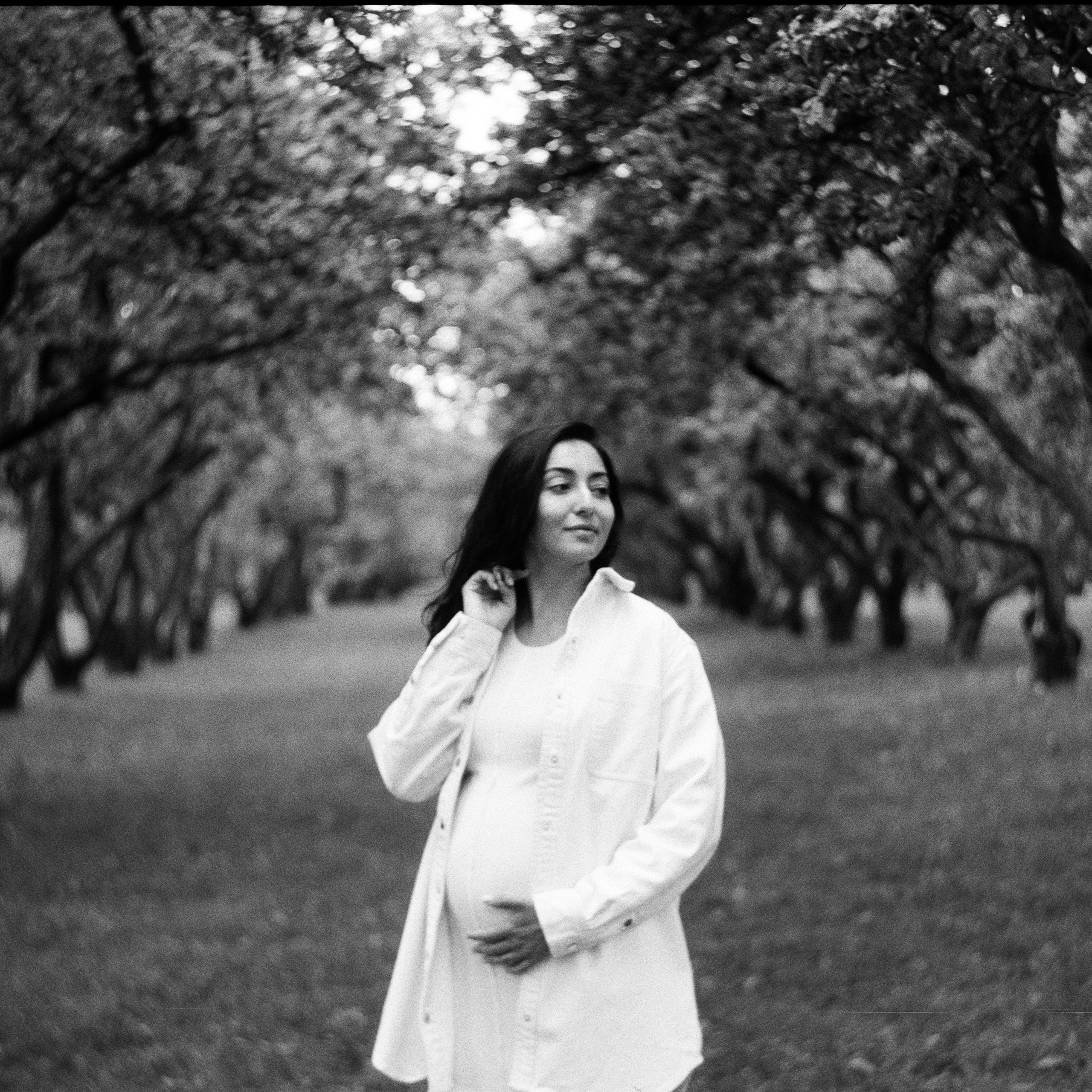 Анна. Съёмка беременности. Коломенское.